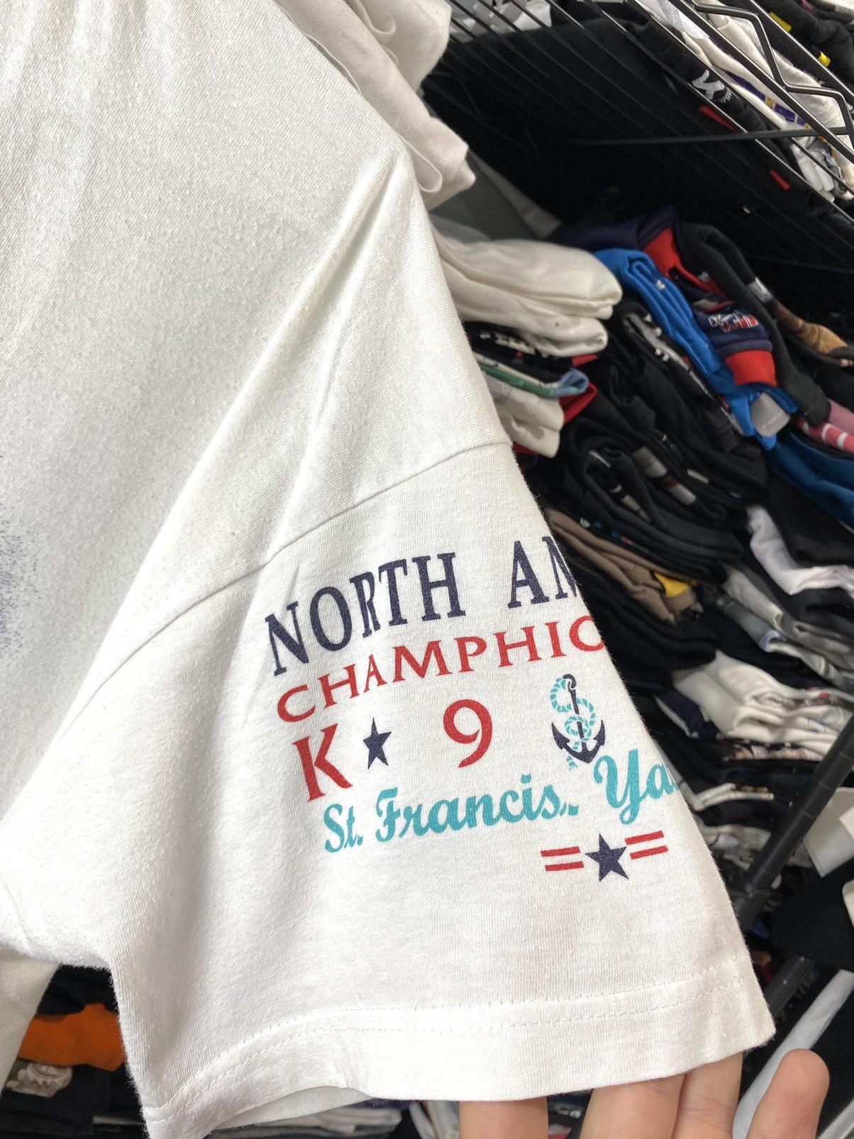 Vintage 1970’s Vintage American Championship Yacht Club T Shirt Size US M / EU 48-50 / 2 - 7 Thumbnail