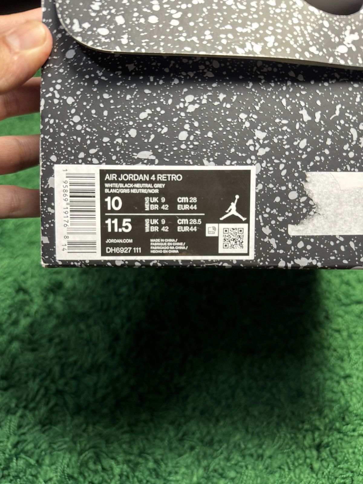 Jordan Brand Jordan Retro 4 ‘Military Black’ Size US 10 / EU 43 - 7 Thumbnail