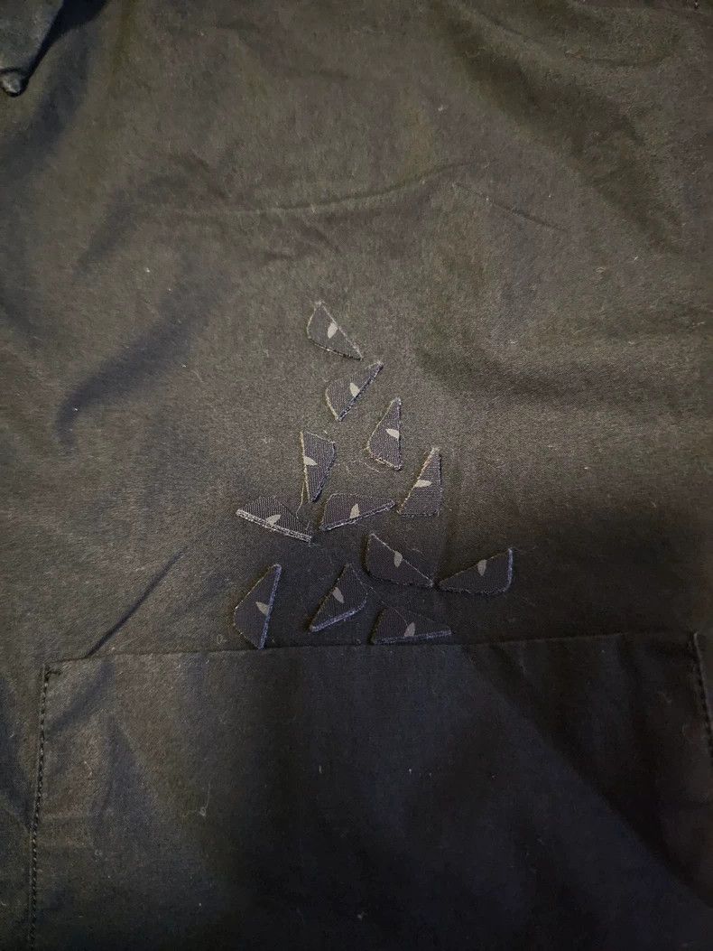 Fendi FENDI 38 Black shirt Size US XXS / EU 40 - 2 Thumbnail
