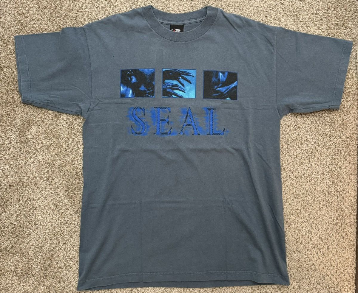 image of Seal 1999 Tour Vintage in Blue Slate, Men's (Size XL)