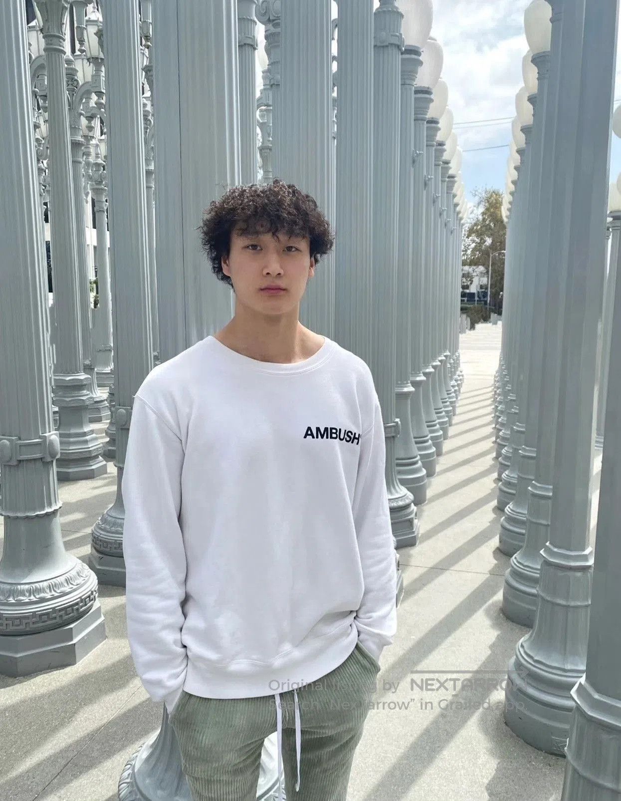 Ambush Design AMBUSH FW21 Logo Print Sweatshirt. Size US M / EU 48-50 / 2 - 3 Thumbnail