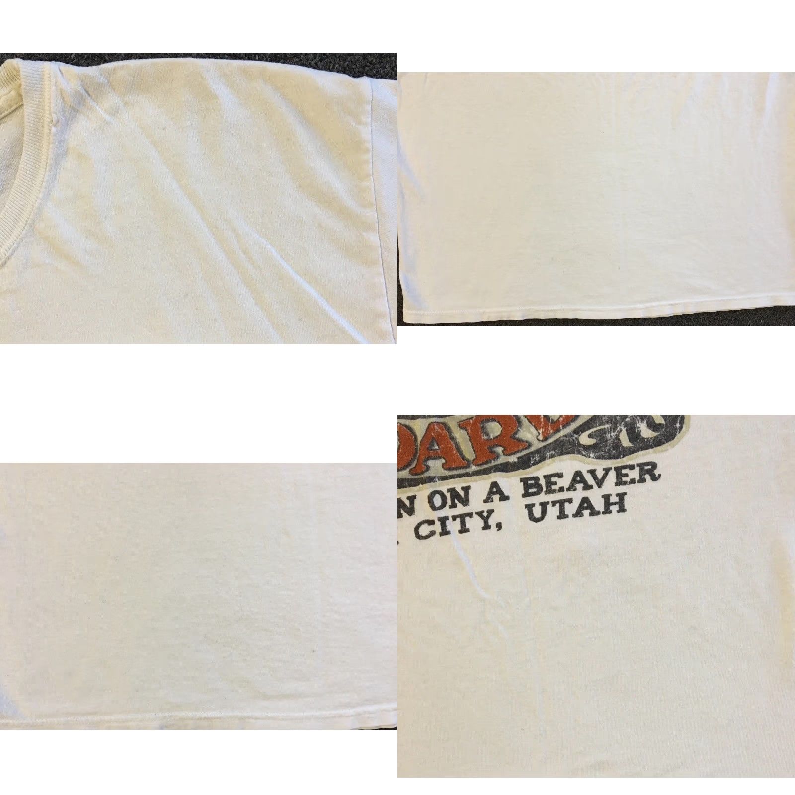 Vintage VINTAGE Beaver Snowboards Go Down On A Beaver Faded Distress Shirt M Crude Funny Y2K Size US M / EU 48-50 / 2 - 10 Thumbnail