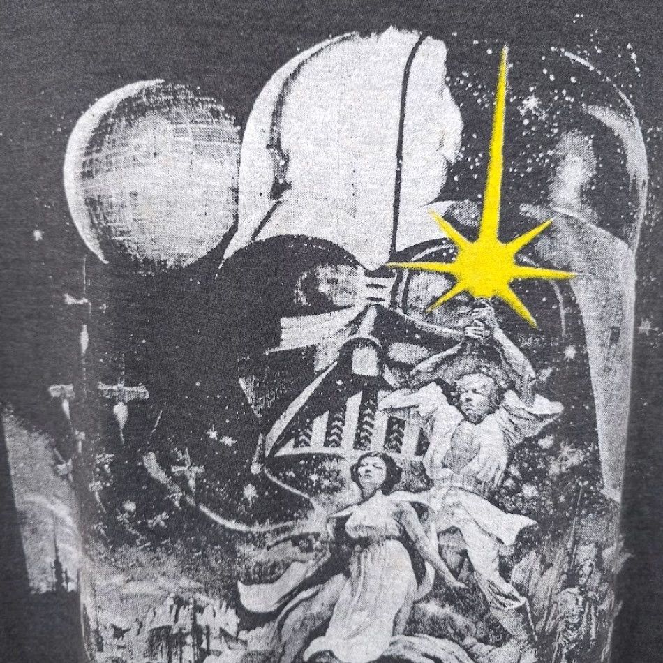 Star Wars Star Wars T Shirt Mens Size XL Gray Darth Vader Empire Strikes Back Japanese Size US XL / EU 56 / 4 - 3 Thumbnail