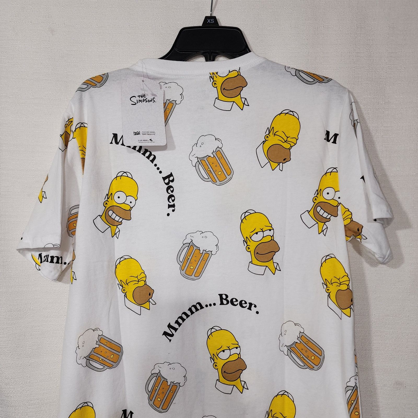 The Simpsons Homer Simpsons ''Mmm...Beer'' men's medium NWT Size US M / EU 48-50 / 2 - 5 Thumbnail