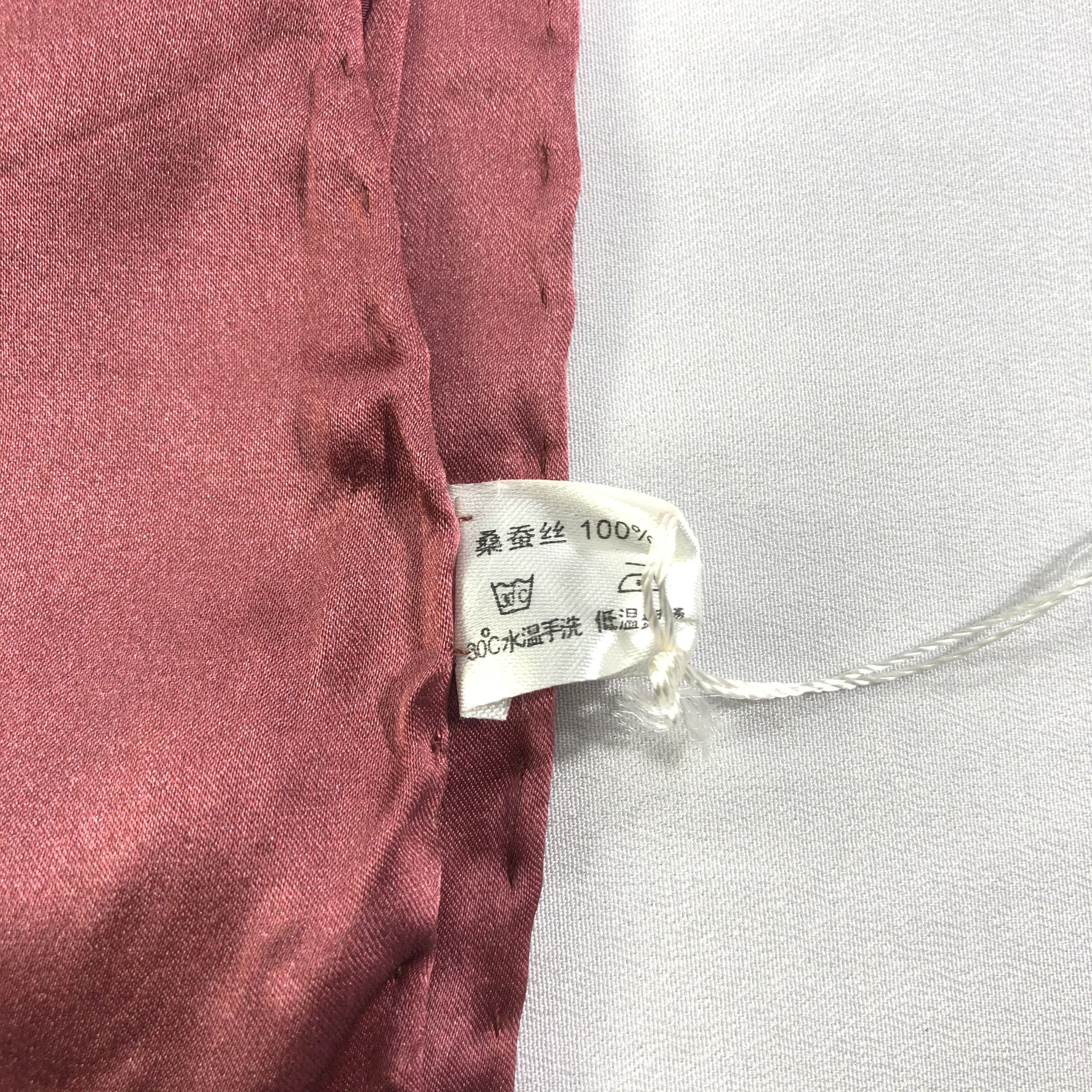 Vintage Vintage Silk Scarf Size ONE SIZE - 4 Thumbnail