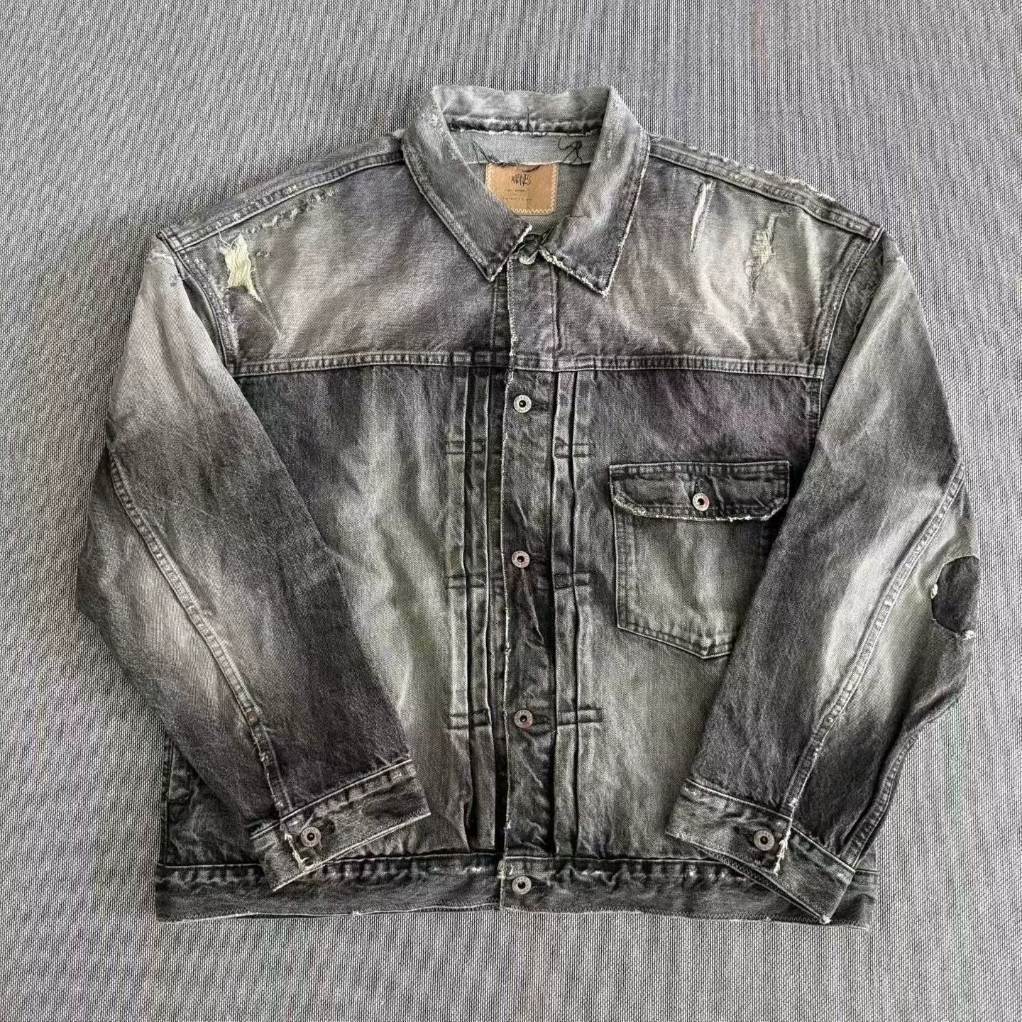Madness Madness 23AW Denim Jacket Size US XL / EU 56 / 4 - 1 Thumbnail
