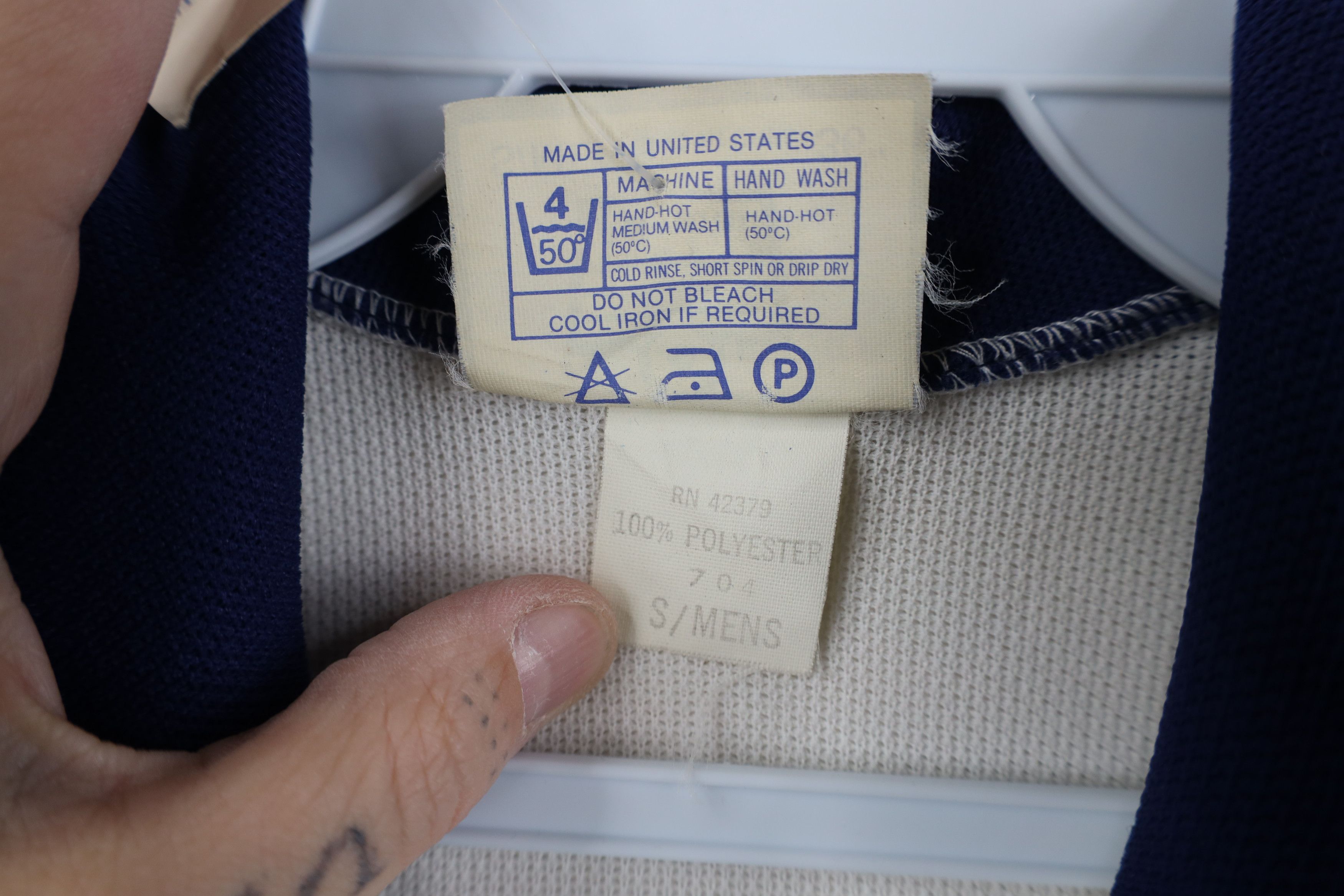 Vintage Deadstock Vintage 70s California Soccer Jersey White USA Size US S / EU 44-46 / 1 - 11 Thumbnail
