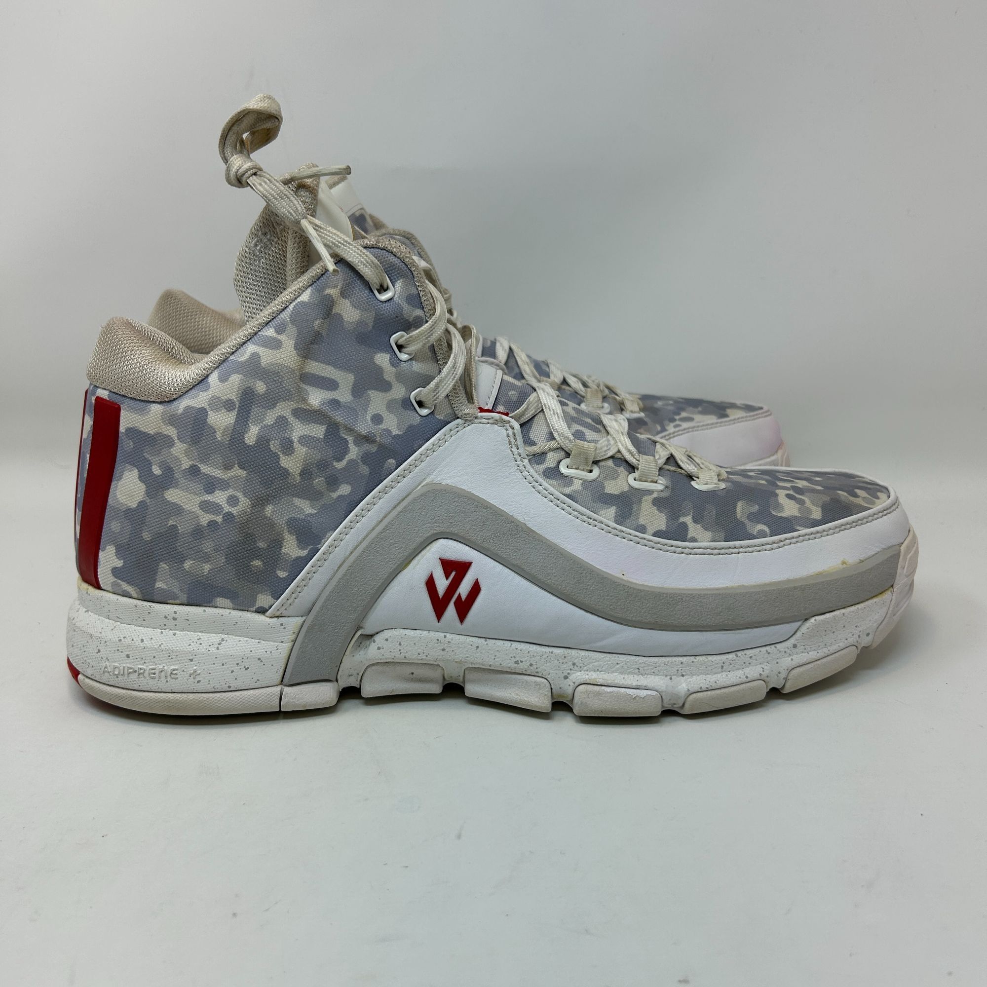 Adidas Adidas J Wall 2 Home Basketball Shoes Gray/White Mens Size 1 Size US 13 / EU 46 - 3 Thumbnail