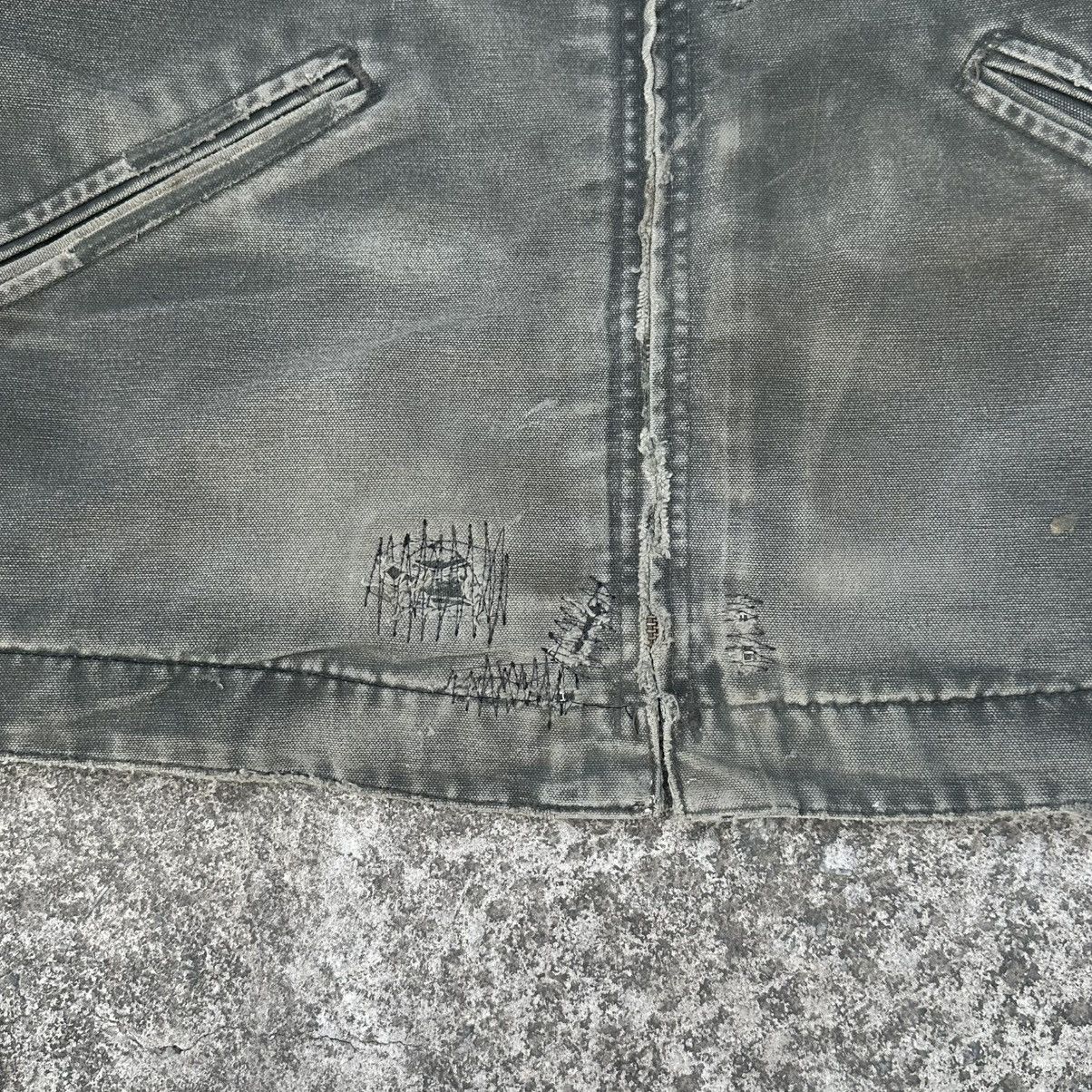 Carhartt Crazy Vintage 00s Faded Carhartt Detroit Jacket J97 MOS Size US L / EU 52-54 / 3 - 8 Thumbnail