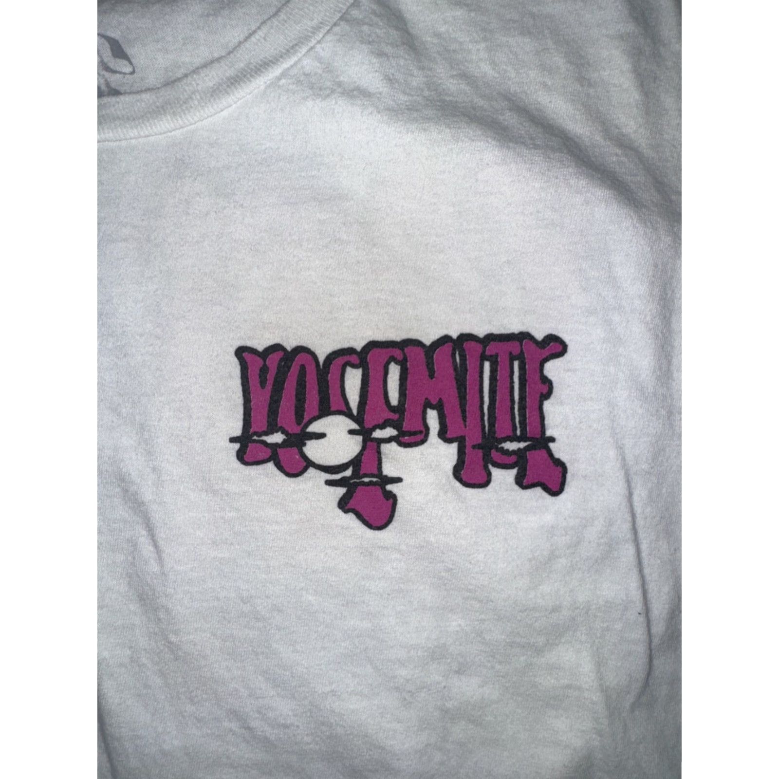MOTHER National Call Your Mother Yosemite Graphic T-Shirt XL White Men's Regular Fit Short Sleeve Graphic Print Nature Park Tee Size US XL / EU 56 / 4 - 4 Thumbnail