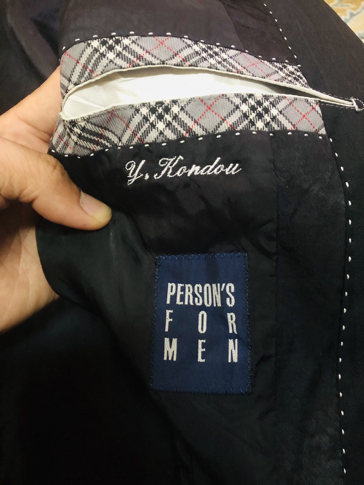 PERSON'S Person’s for men blazer / suit Size 38L - 9 Thumbnail