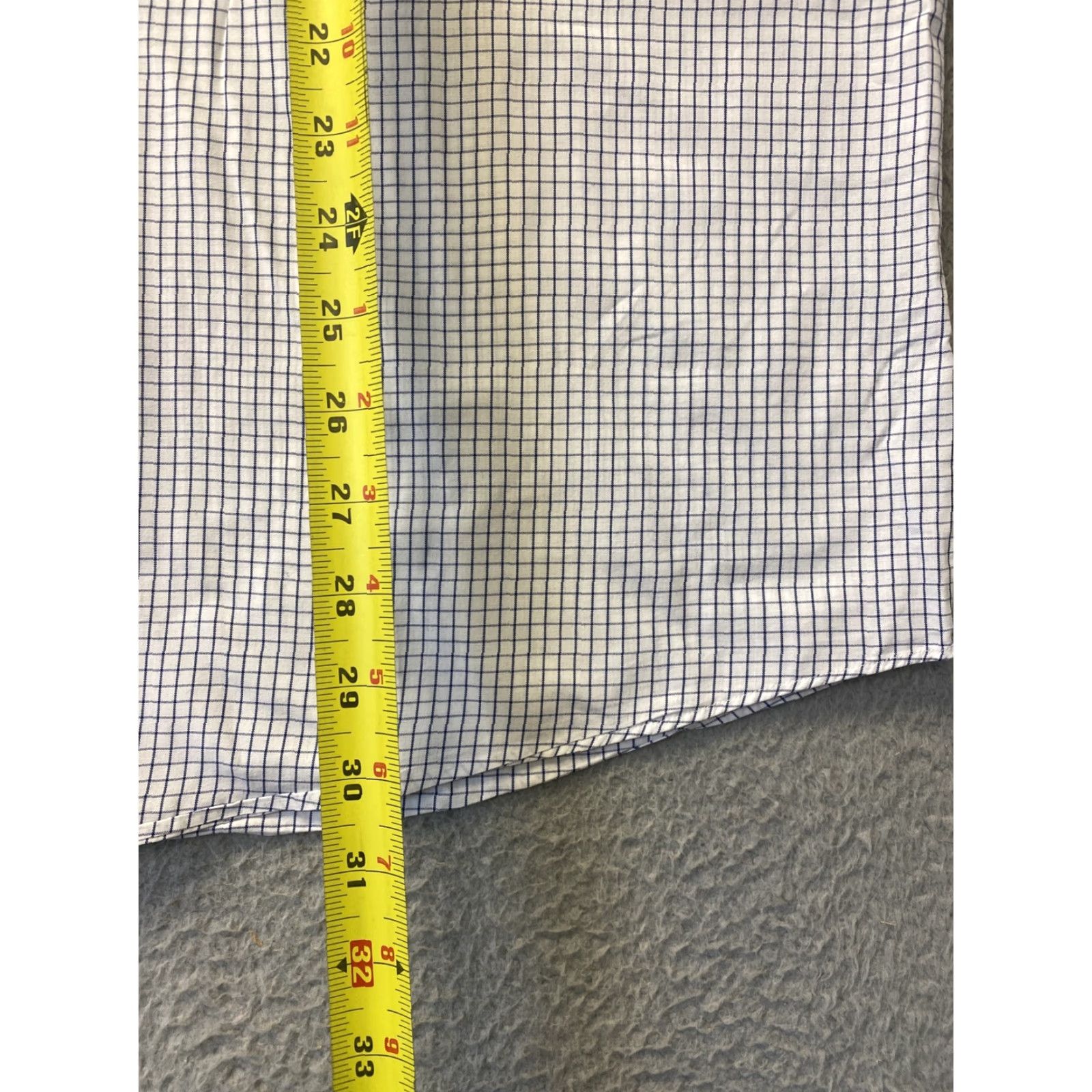 Nautica Nautica Men's Shirt Sz 17.5 Long Sleeve Button-Down Collared Business Casual All Seasons Blue White Size US XL / EU 56 / 4 - 7 Thumbnail