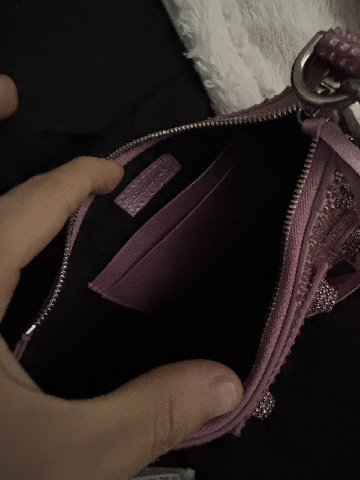 Balenciaga Balenciaga ICED OUT le cagole rhinestone side mini sidebag Size ONE SIZE - 8 Thumbnail