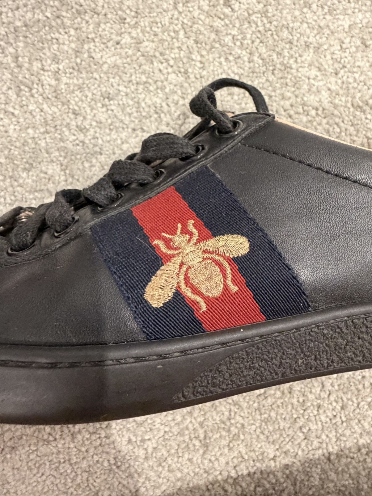 Gucci Gucci Leather Sneaker Size US 5 / IT 35 - 5 Thumbnail