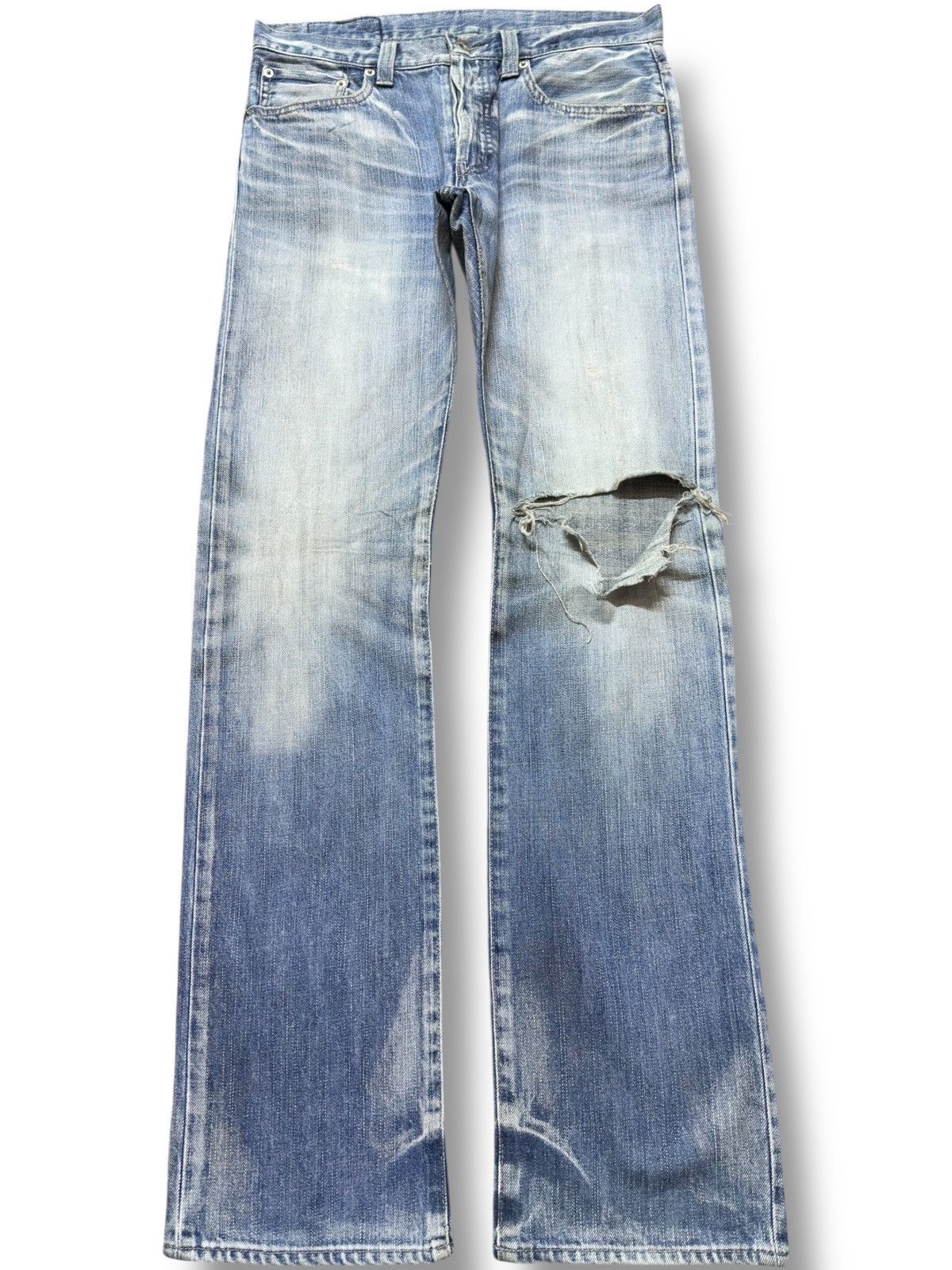 Takeo Kikuchi Vintage Takeo Kikuchi Faded Grunge Distressed Denim Size US 30 / EU 46 - 1 Thumbnail