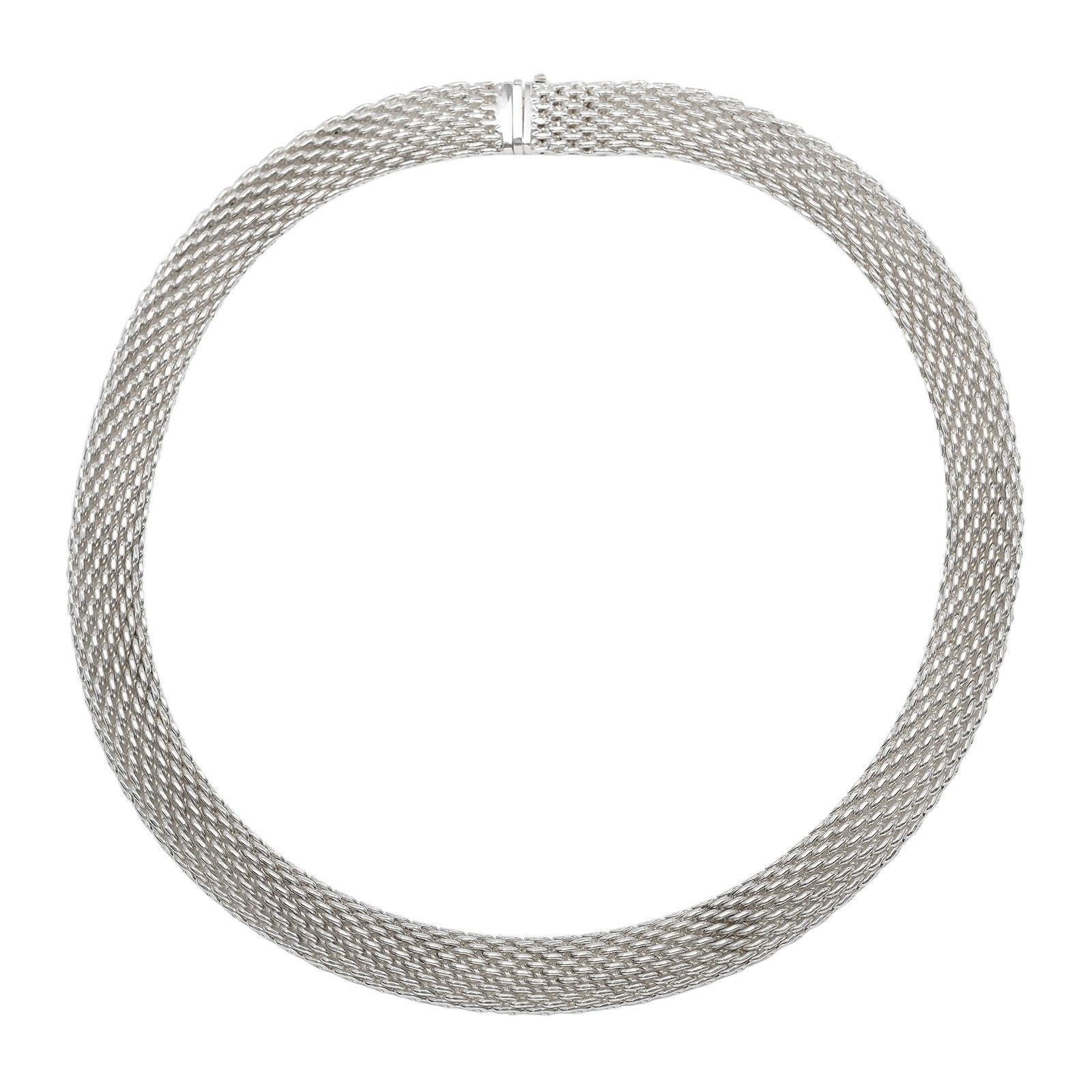 Tiffany & Co. Tiffany & Co. Tiffany&Co. Somerset Silver 925 Necklace Metal Necklace Size ONE SIZE - 1 Thumbnail