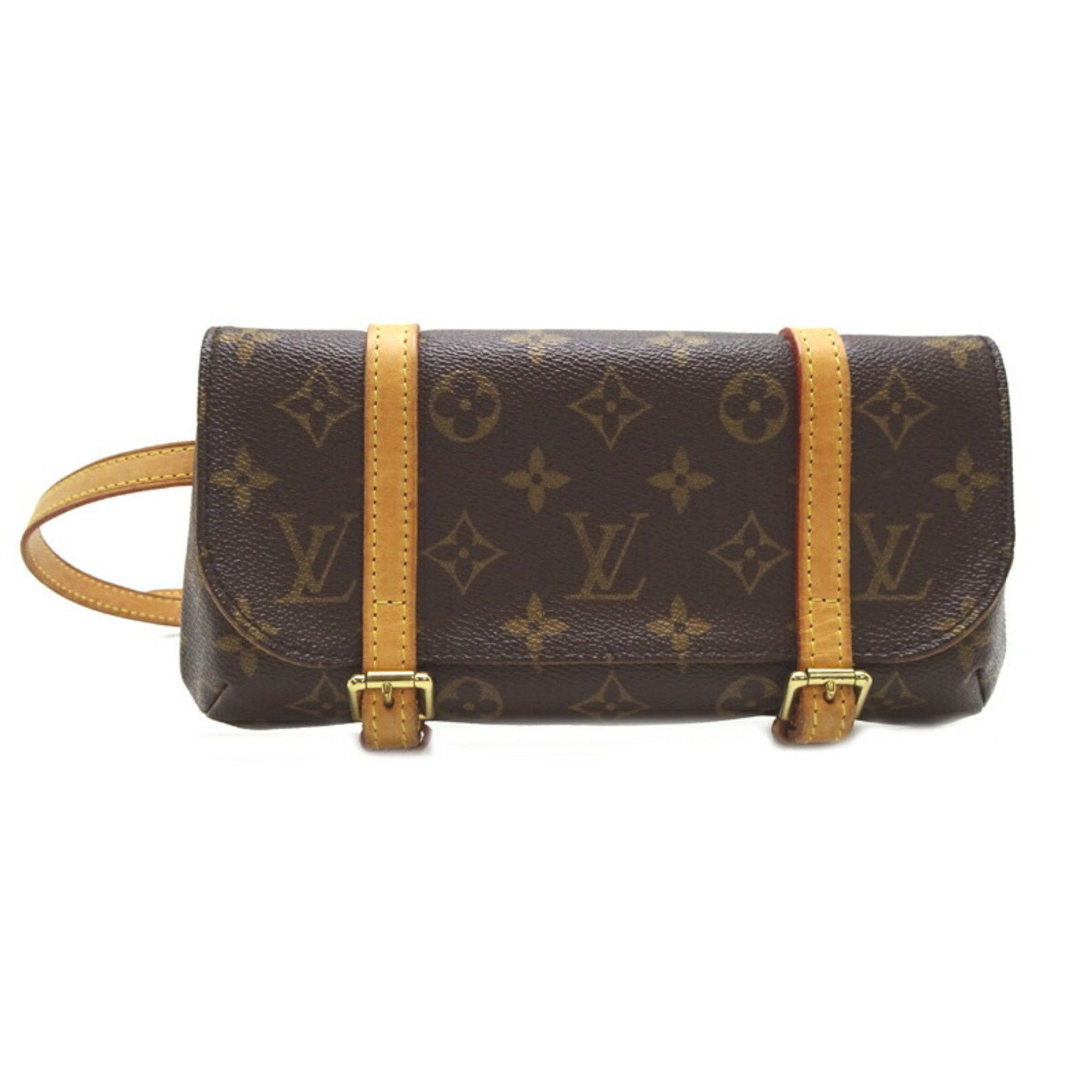 Louis Vuitton Louis Vuitton Pochette Marelle Women's Waist Bag M51159 Monogram Brown Size ONE SIZE - 1 Thumbnail