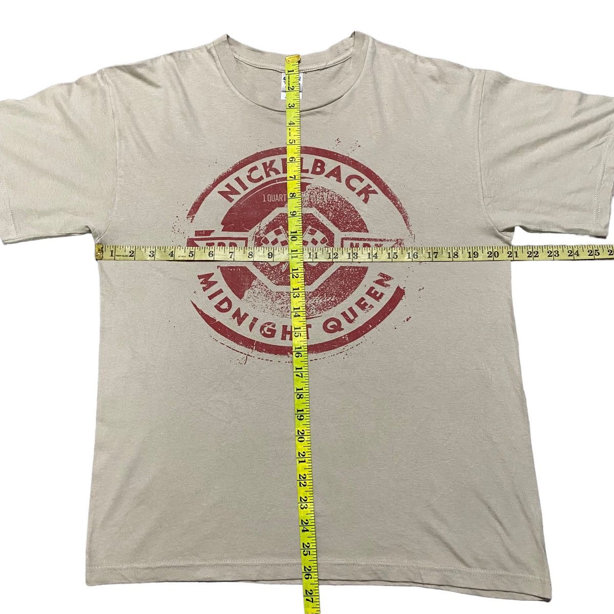 Band Tees Nickelback Midnight Queen Tour 2012 Shirt Size US L / EU 52-54 / 3 - 12 Thumbnail