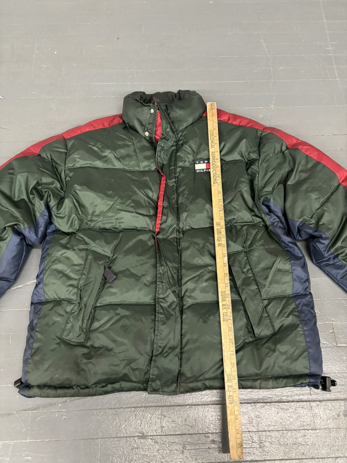 Tommy Hilfiger × Vintage Vintage Tommy Hilfiger Puffer Jacket Size US XL / EU 56 / 4 - 5 Thumbnail