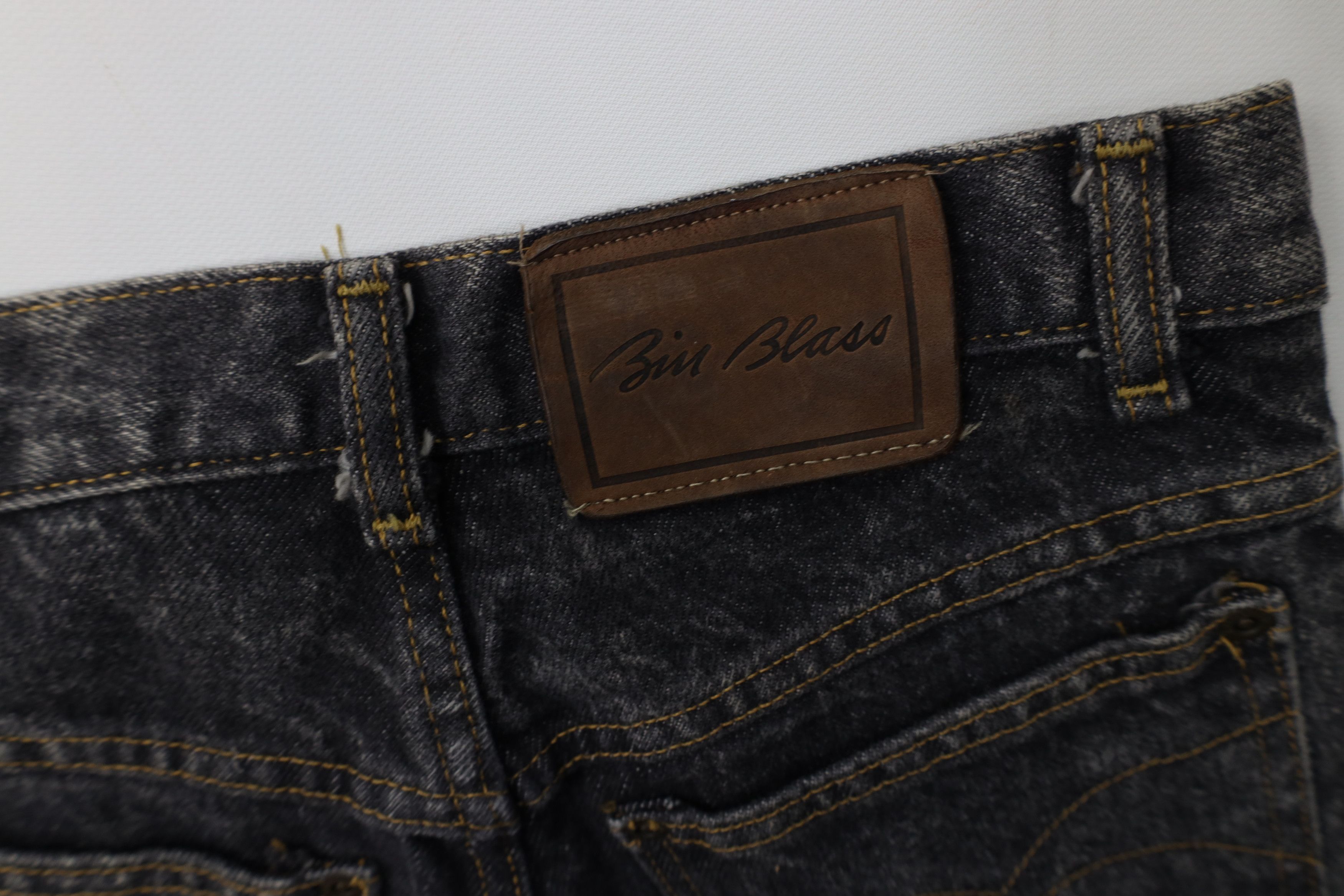 Vintage Deadstock Vintage 90s Streetwear Straight Leg Jeans USA Size 28" / US 6 / IT 42 - 11 Thumbnail