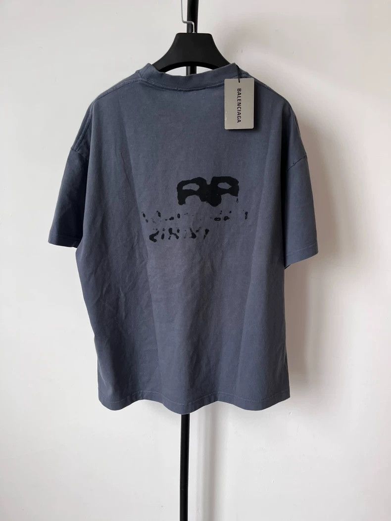 Balenciaga Balenciaga Graffiti Short Sleeve Tee Size US M / EU 48-50 / 2 - 2 Thumbnail