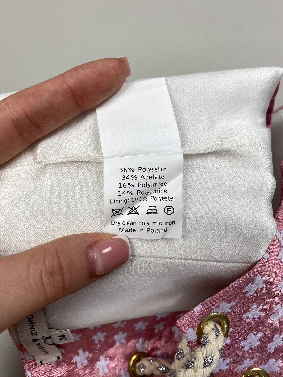 Designer × Natasha Zinko BNWT! Natasha Zinko brocade corset belt size US 0 / IT 38 Size ONE SIZE - 19 Thumbnail