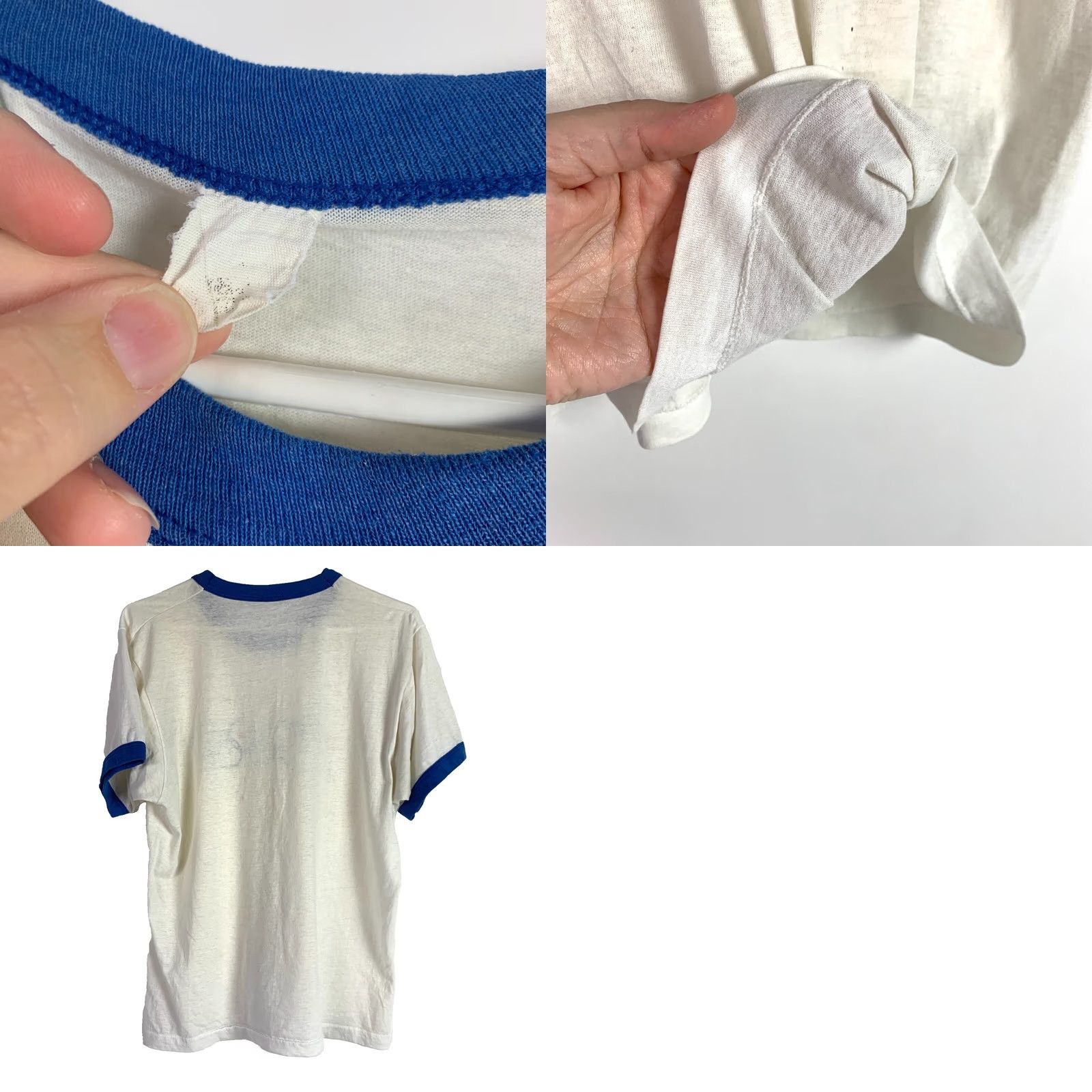 Vintage VINTAGE Show A Little Heart In Seoul 1987 Olympics Single Stitch Ringer Shirt Mens L White Graphic Print Crew Neck Short Sleeve Tee Size US L / EU 52-54 / 3 - 8 Thumbnail