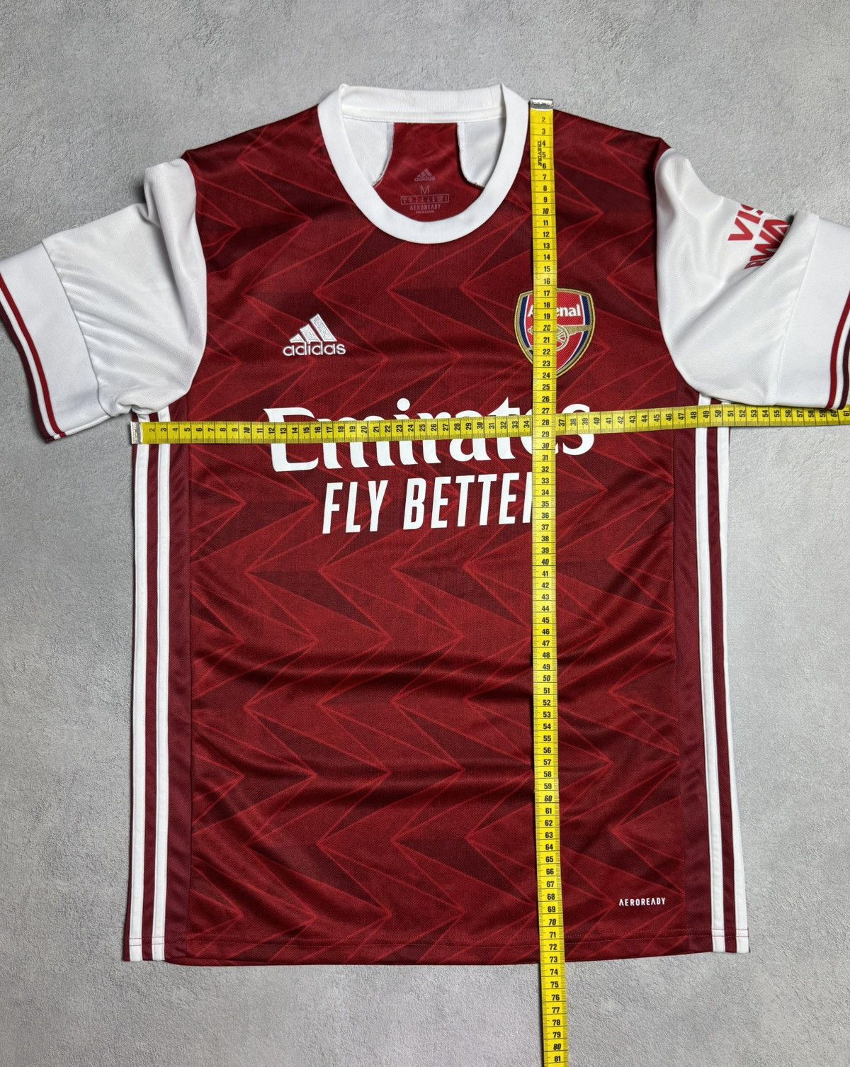 Adidas Arsenal London 2020 2021 Home Shirt Soccer Jersey Adidas Size US M / EU 48-50 / 2 - 16 Thumbnail