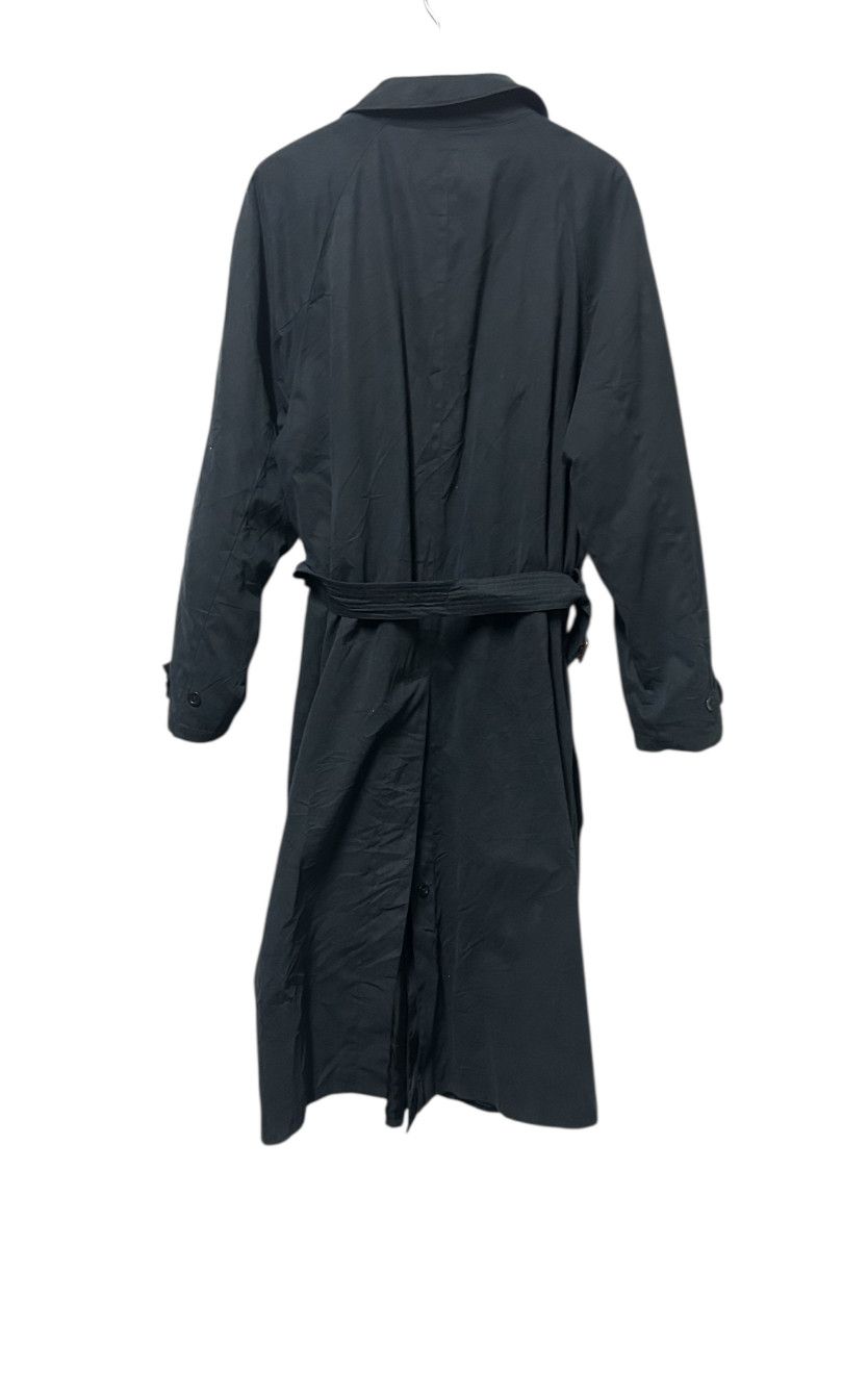 Giorgio Armani Giorgio Armani Long Trench Jacket Navy Blue Size US L / EU 52-54 / 3 - 3 Thumbnail