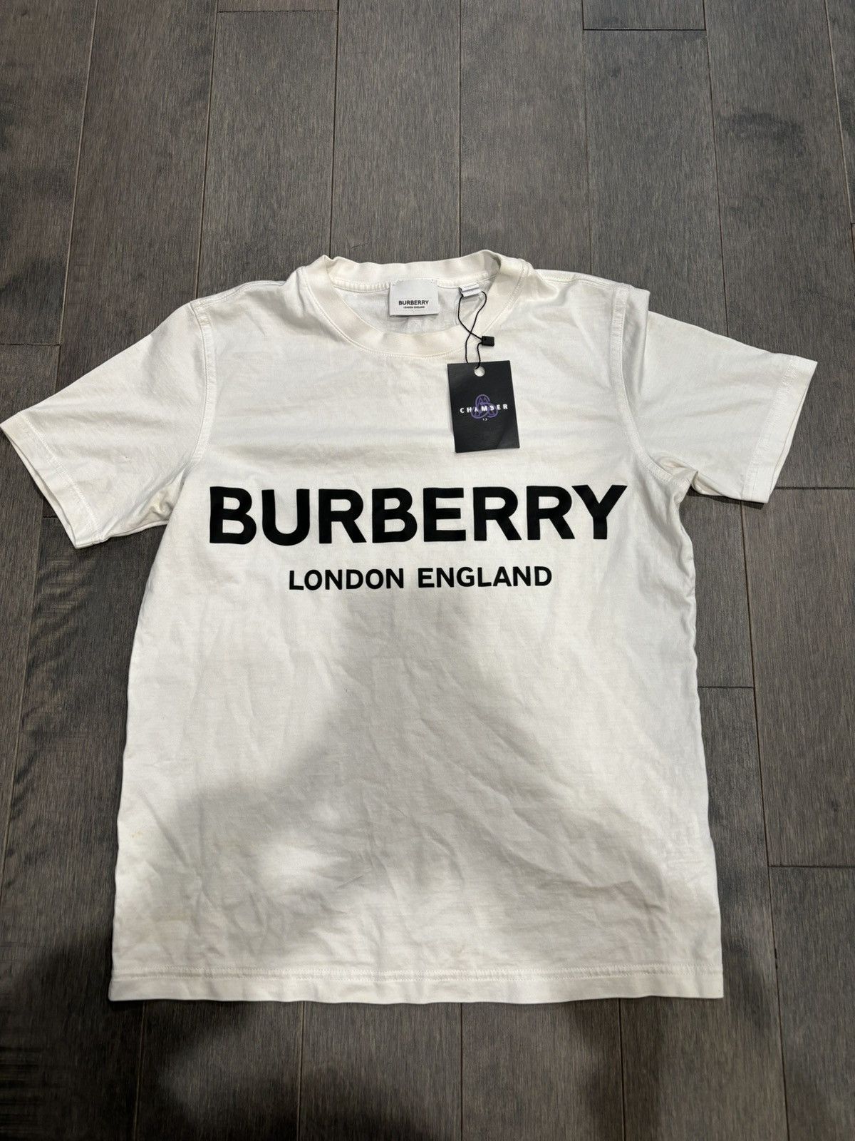 image of Burberry T Shirt Xs in White, Men's