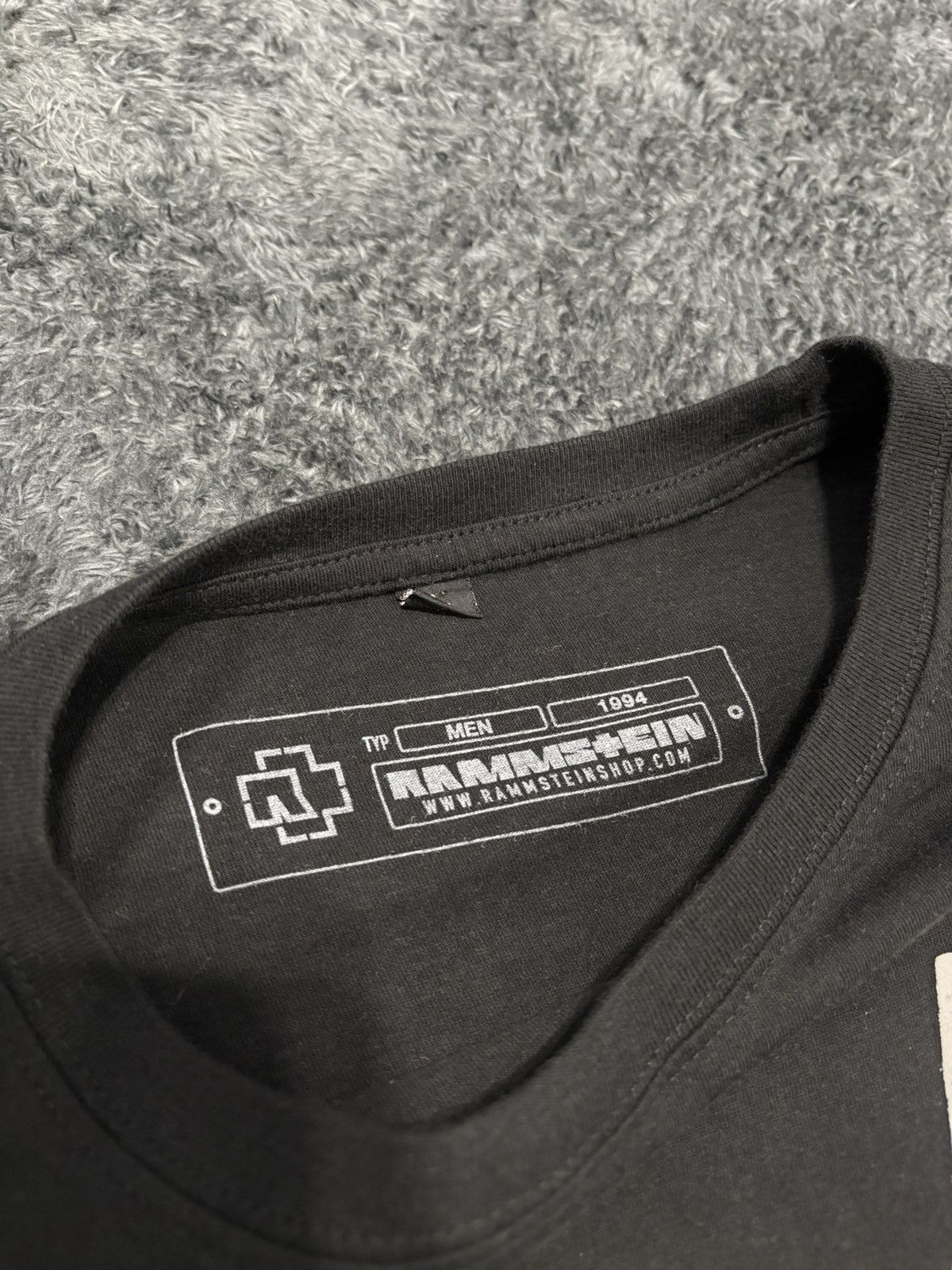 Band Tees Vintage Rammstein Big Logo Album Cover Tee Puff Print Size US L / EU 52-54 / 3 - 4 Thumbnail