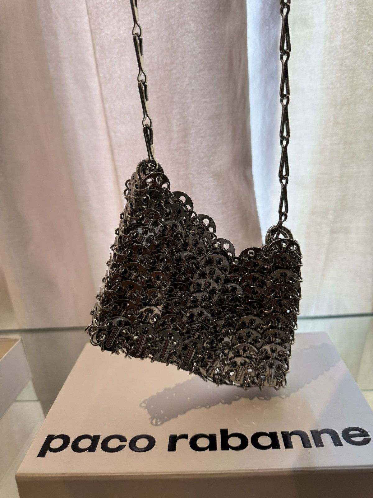 Paco Rabanne Silver 1969 Nano bag Size ONE SIZE - 7 Thumbnail