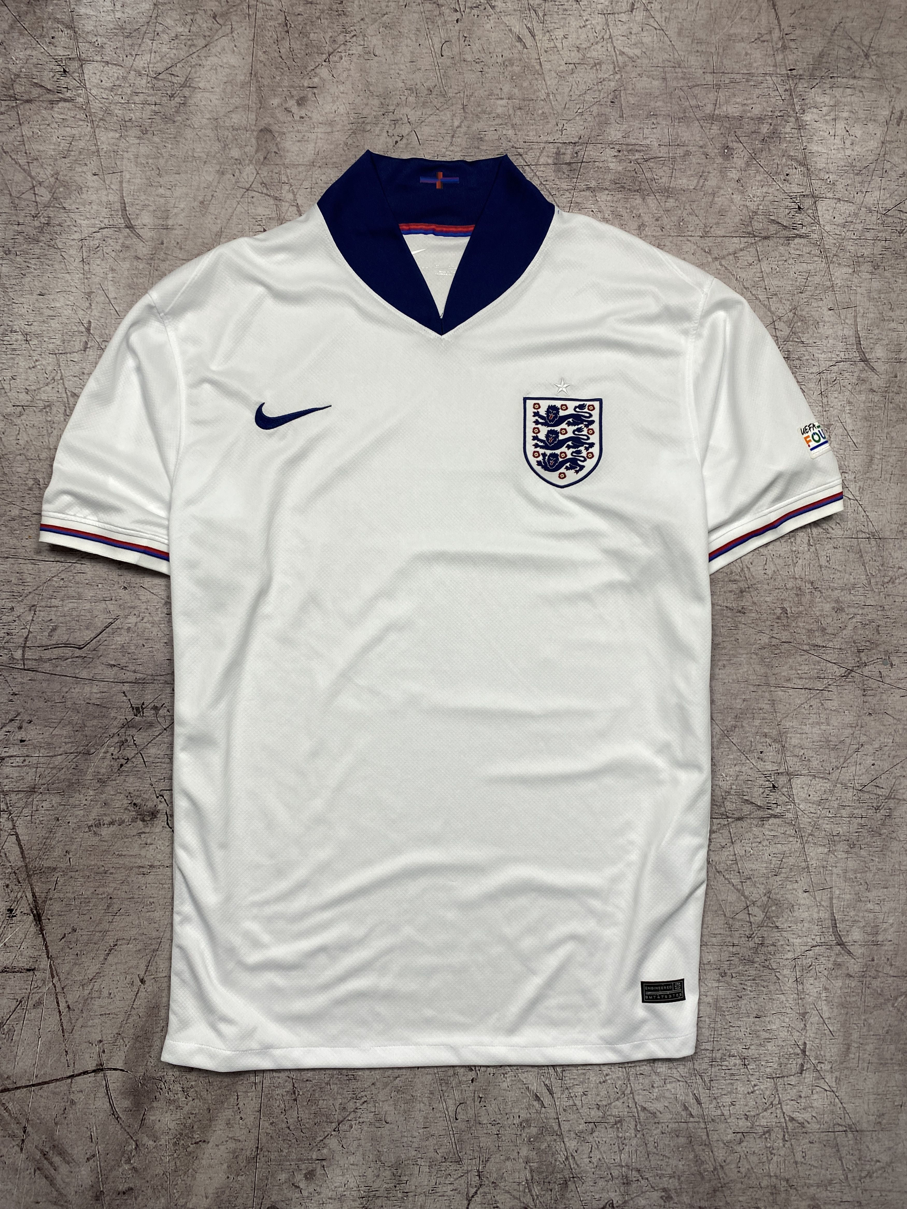 Nike × Vintage Nike England Vintage Mens Soccer Jersey Size US XXL / EU 58 / 5 - 1 Thumbnail