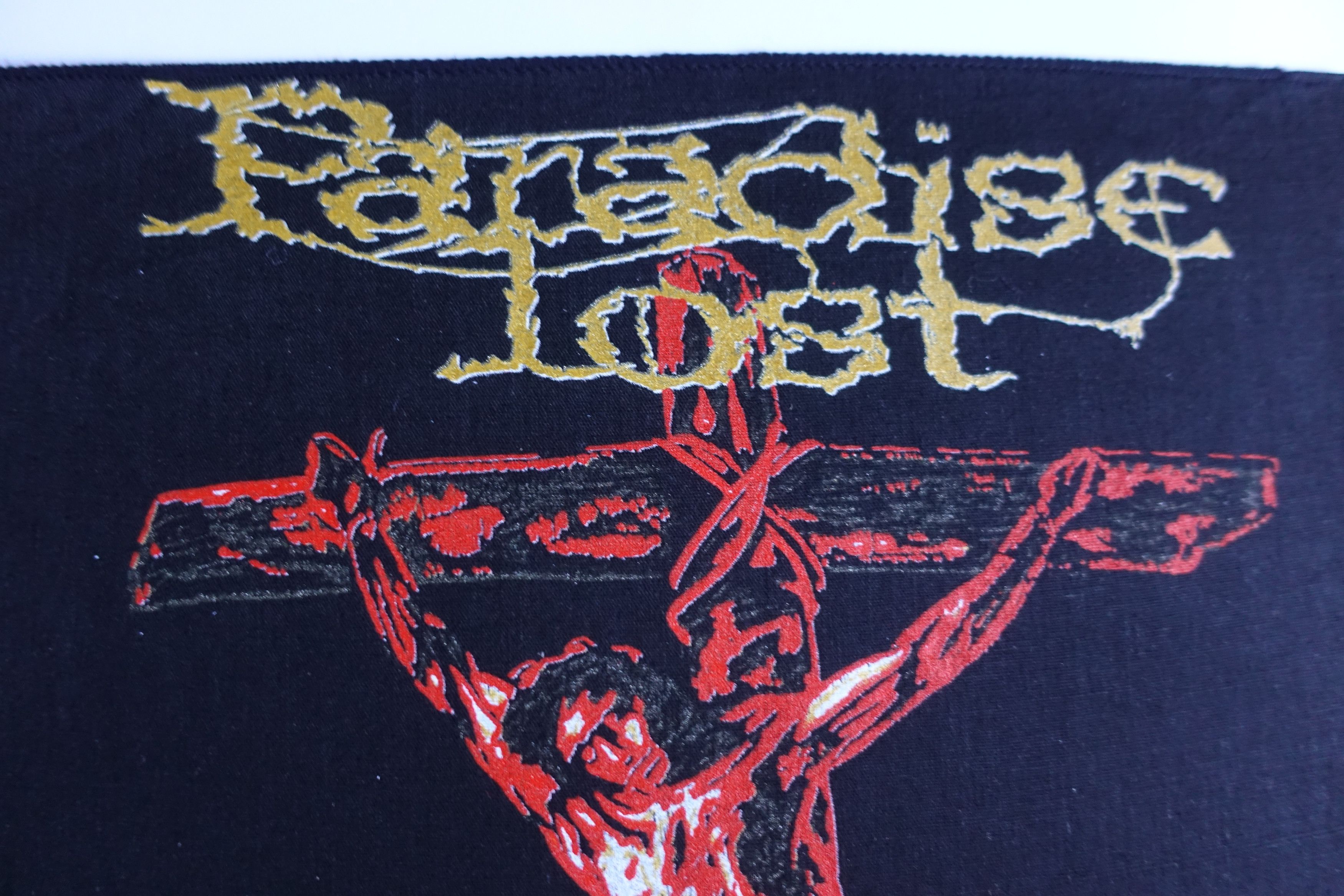 Band Tees Paradise Lost "Gothic" 1991 Back Patch Death Doom Metal Size ONE SIZE - 2 Thumbnail