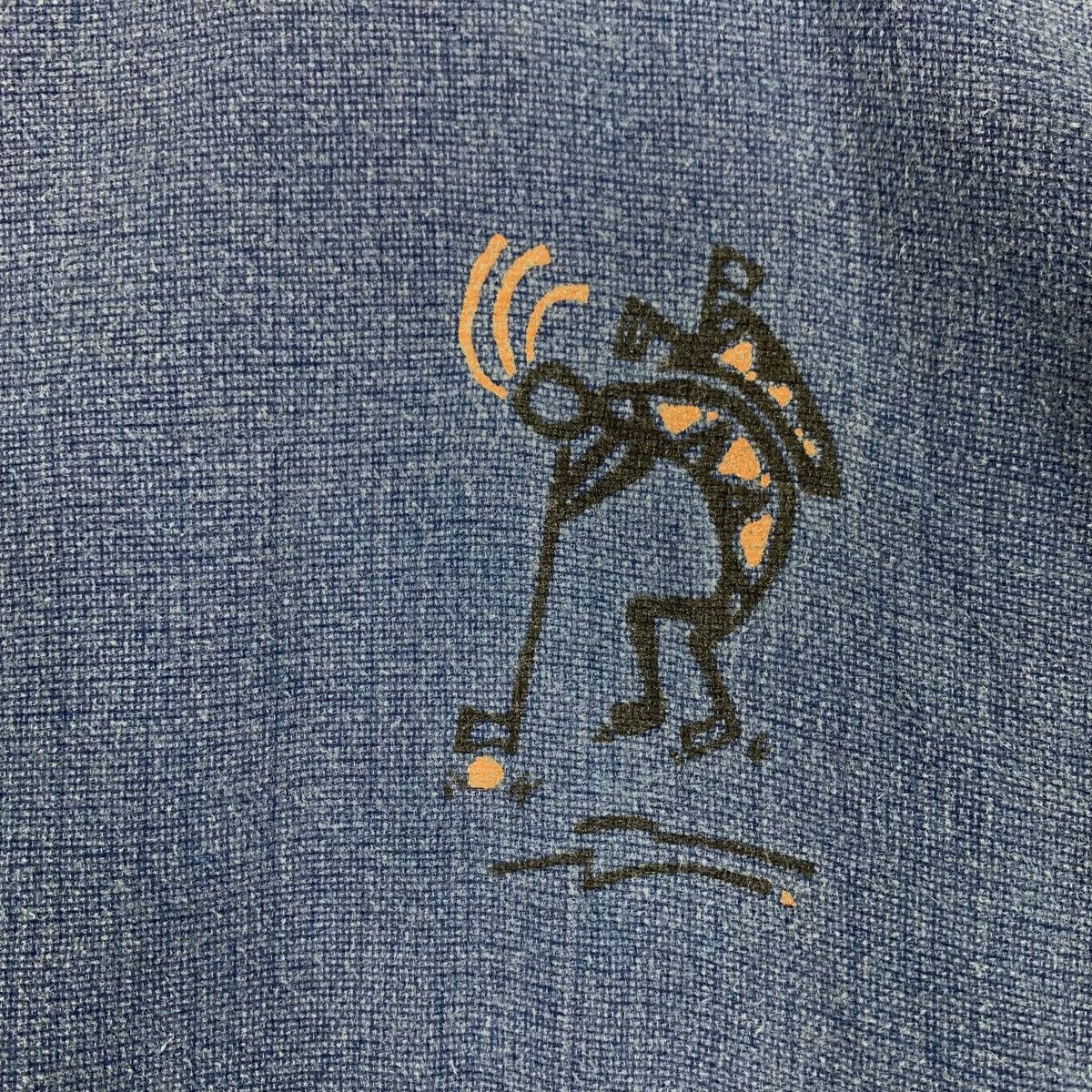 Vintage 4 FUN Golfer Graphic Polo Sweater Jumper #0511-C23 Size US L / EU 52-54 / 3 - 9 Thumbnail