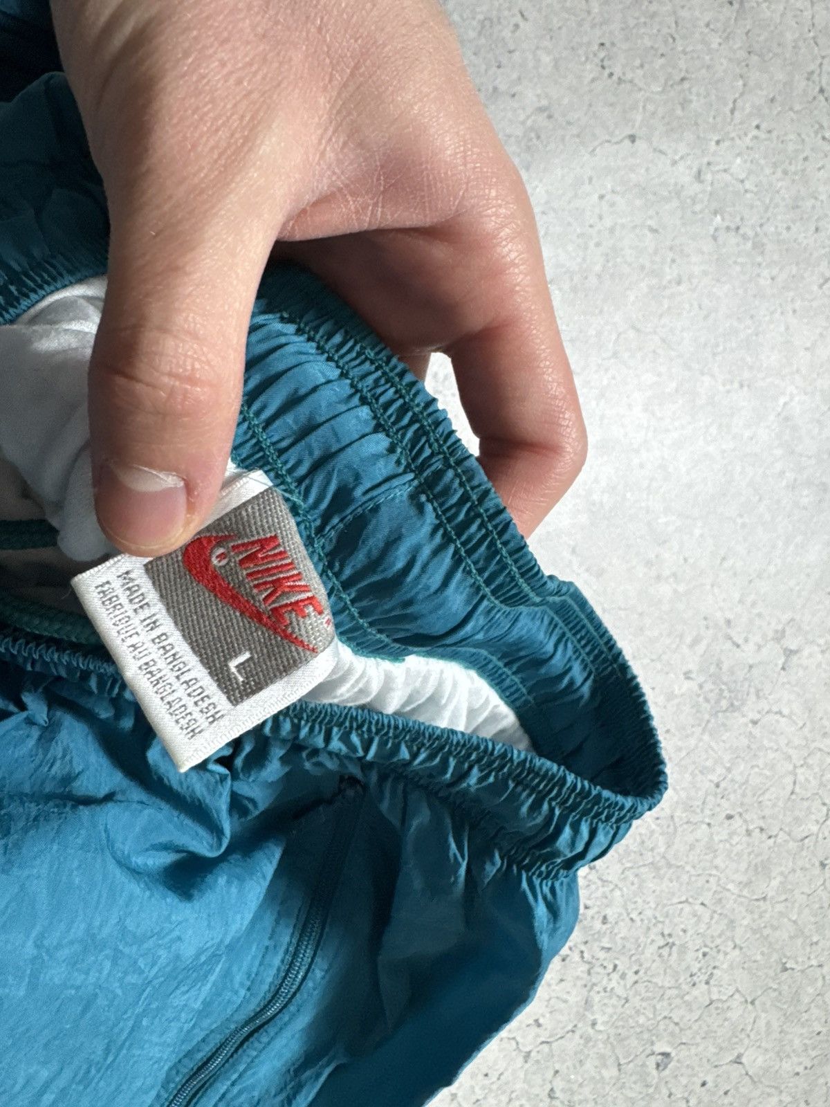 Nike Nike Vintage 80’s 90’s Nylon Track Suit Jacket & Pants Y2K Size US L / EU 52-54 / 3 - 15 Thumbnail
