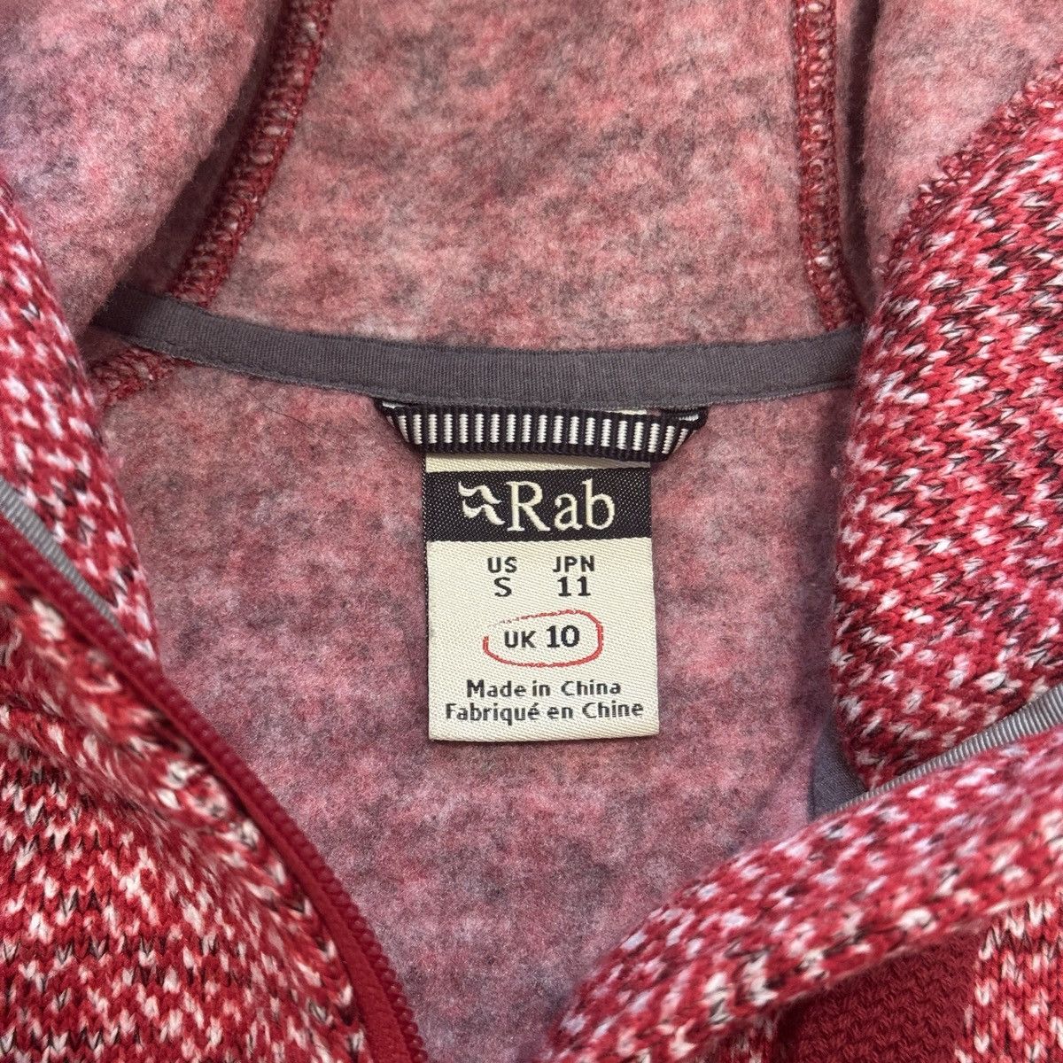 Rab Rab – Amy Hoody Women’s Small – Technical Fleece Jacket Size S / US 4 / IT 40 - 2 Thumbnail