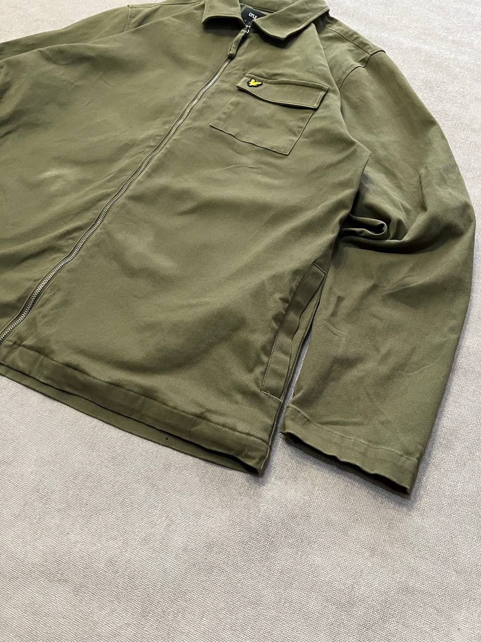 Lyle & Scott Lyle & Scott Overshirt Men's Jacket Camo Green Canvas Size US L / EU 52-54 / 3 - 3 Thumbnail