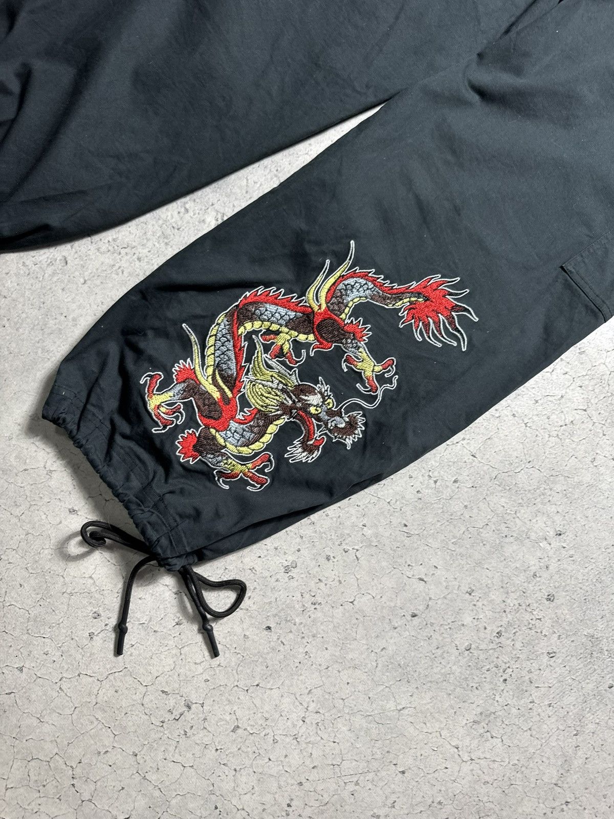 Ed Hardy Ed Hardy Big Logo Baggy Track Pants Black Size M Size US 32 / EU 48 - 10 Thumbnail