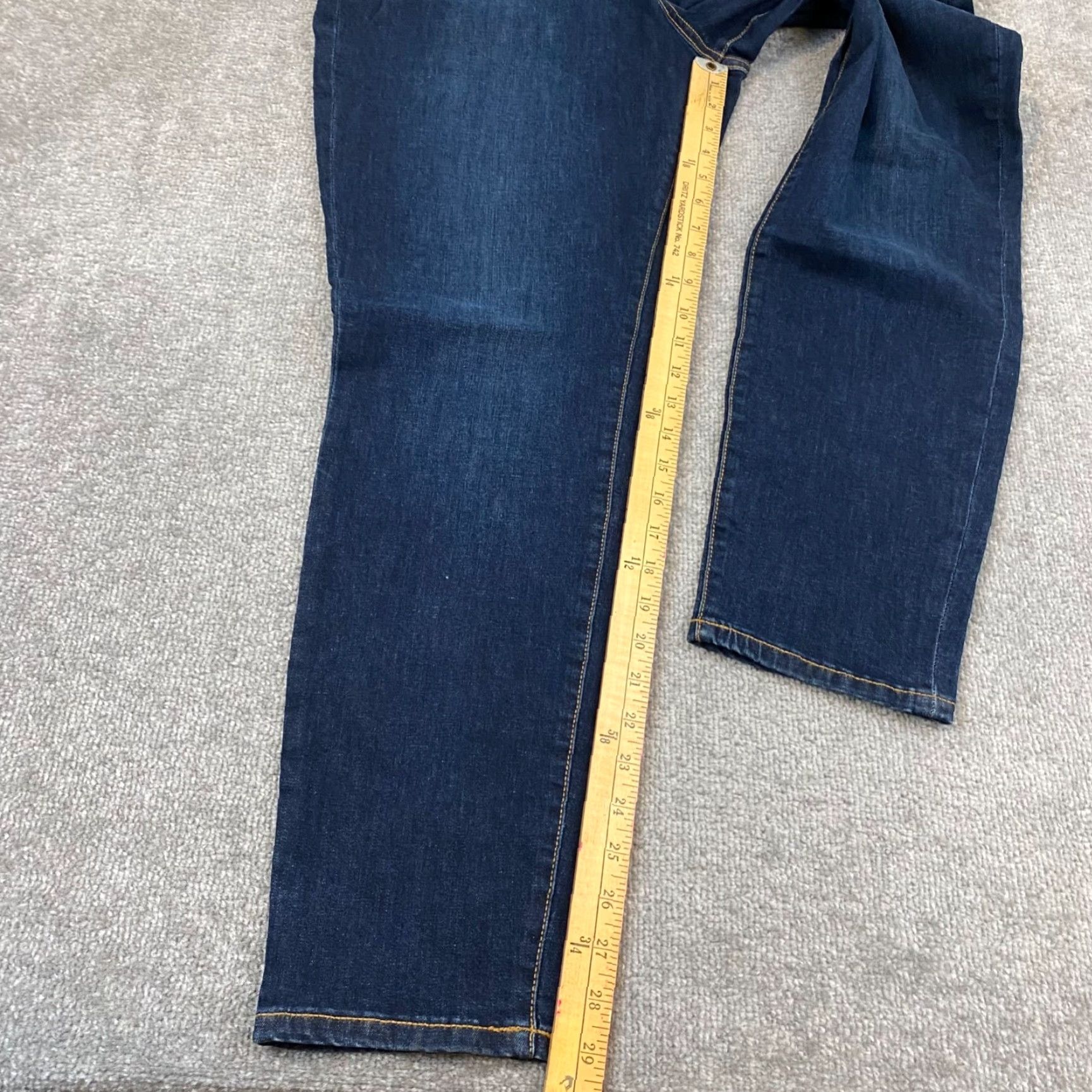 Banana Republic Banana Republic High Rise Skinny Jeans Womens 34/18 Dark Wash Denim Stretch NEW Size 40" / US 18 - 6 Thumbnail