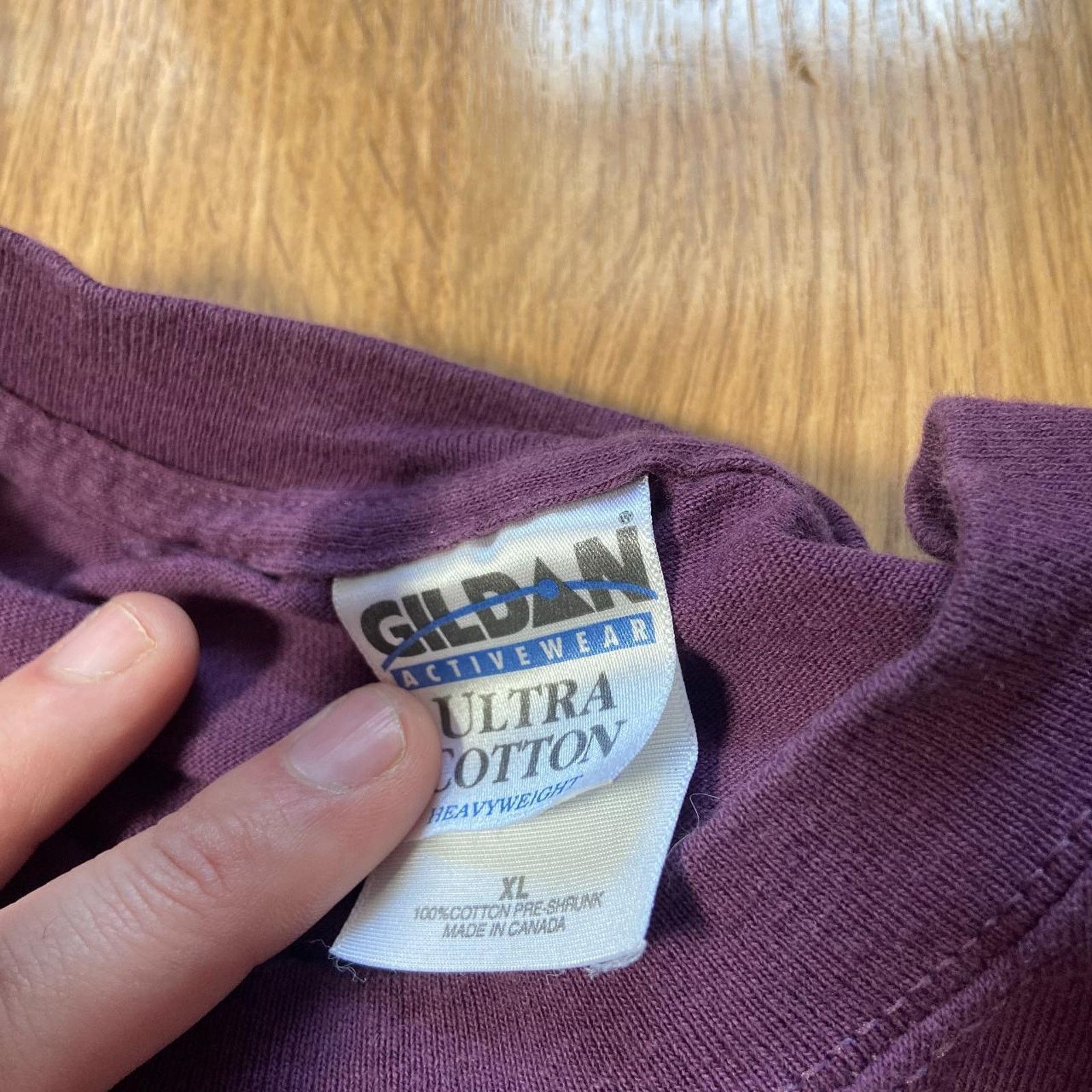 Gildan Y2k blue bunny purple promo Size US XL / EU 56 / 4 - 4 Thumbnail