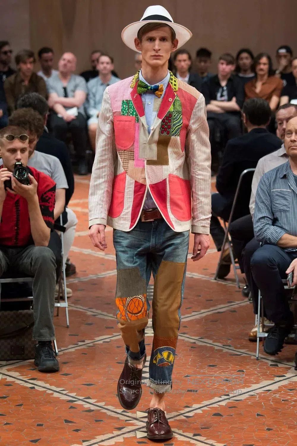 Junya Watanabe junya watanabe vintage patchwork denim pants. Size US 27 - 9 Thumbnail