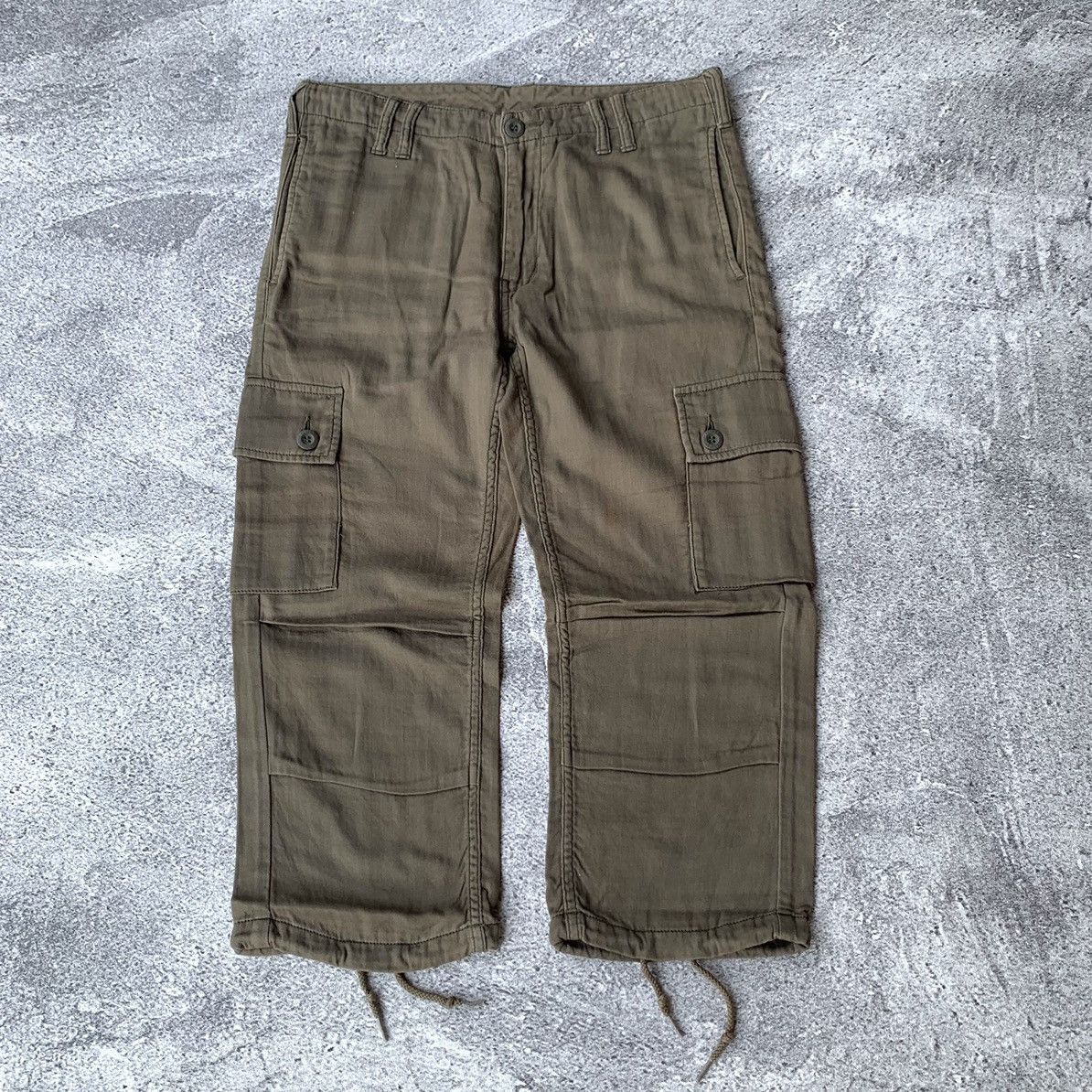 Hysteric Glamour Hysteric Glamour Cargo Cropped Pants Size US 30 / EU 46 - 1 Thumbnail