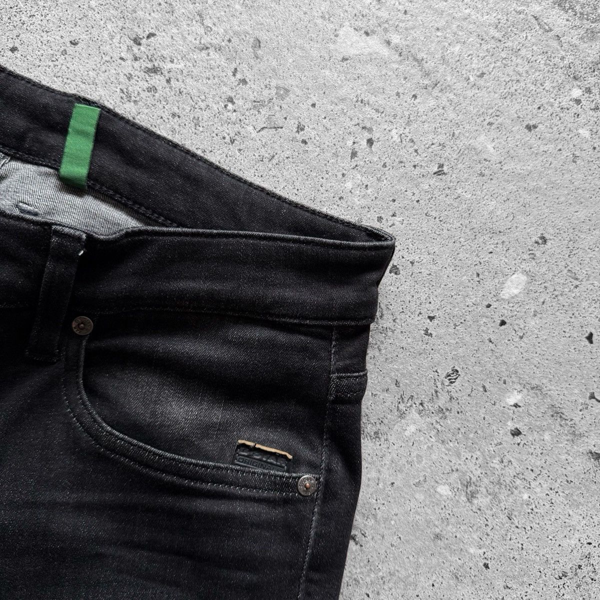 G-Star G-Star Raw Revend Skinny Mens Black Jeans Stretch Denim Slim Size US 31 - 6 Thumbnail