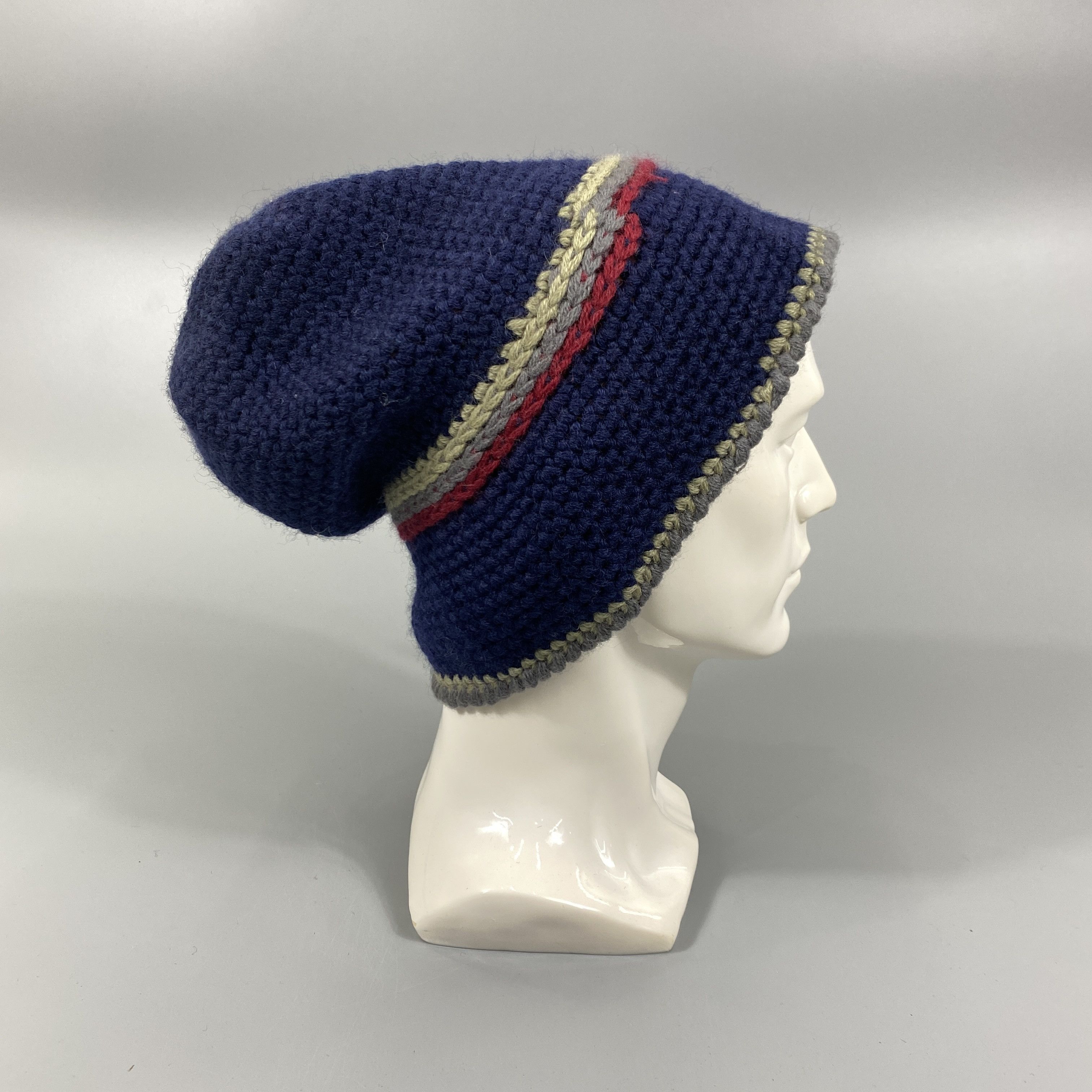 Vintage Lined Beanie Snow Cap Hat -BN667 Size ONE SIZE - 4 Thumbnail