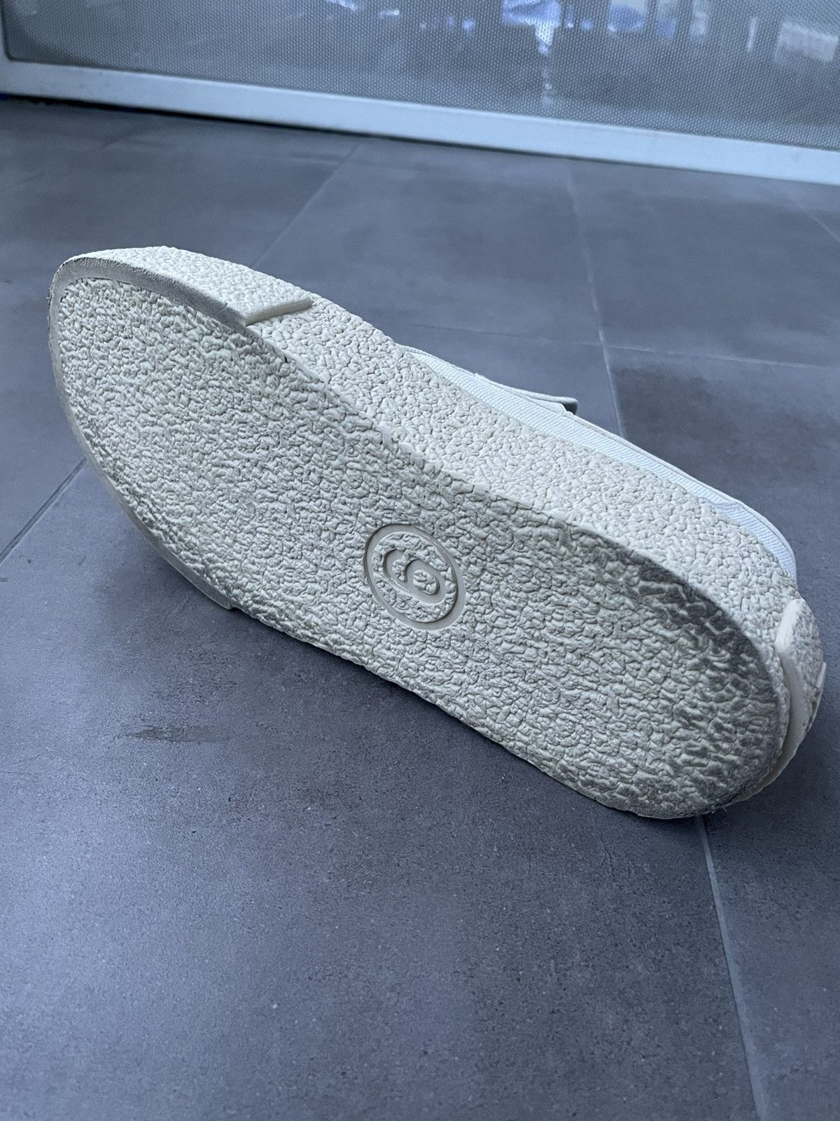 Maison Margiela !DS! SS23 Maison Margiela Logo Beige Slip Ons Size US 12 / EU 45 - 20 Thumbnail