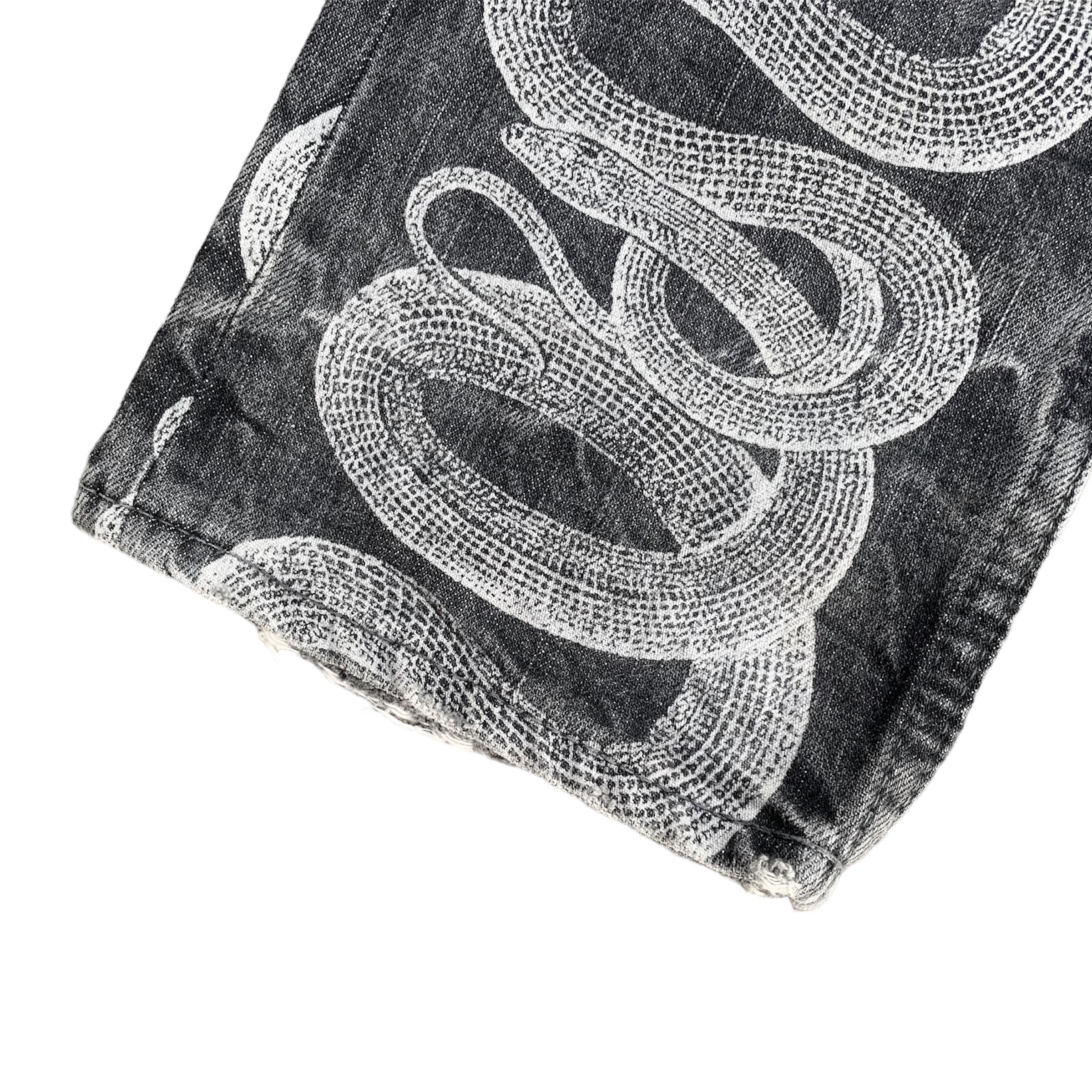 Hysteric Glamour OG Snake print studded jeans Size US 32 / EU 48 - 3 Thumbnail