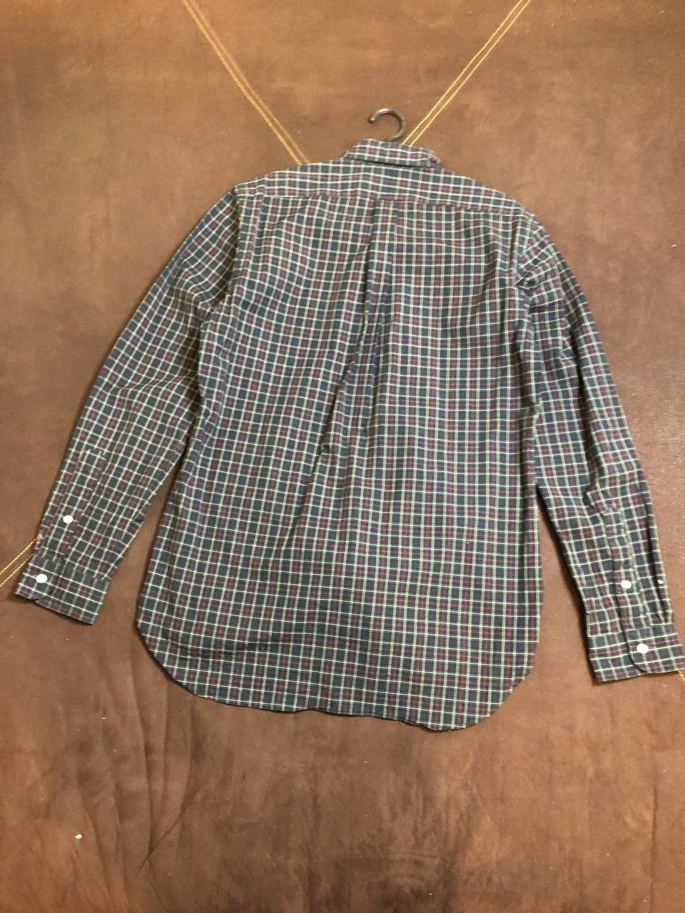 Polo Ralph Lauren Polo Ralph Lauren Custom Fit Twill Checked Shirt Size US L / EU 52-54 / 3 - 14 Thumbnail