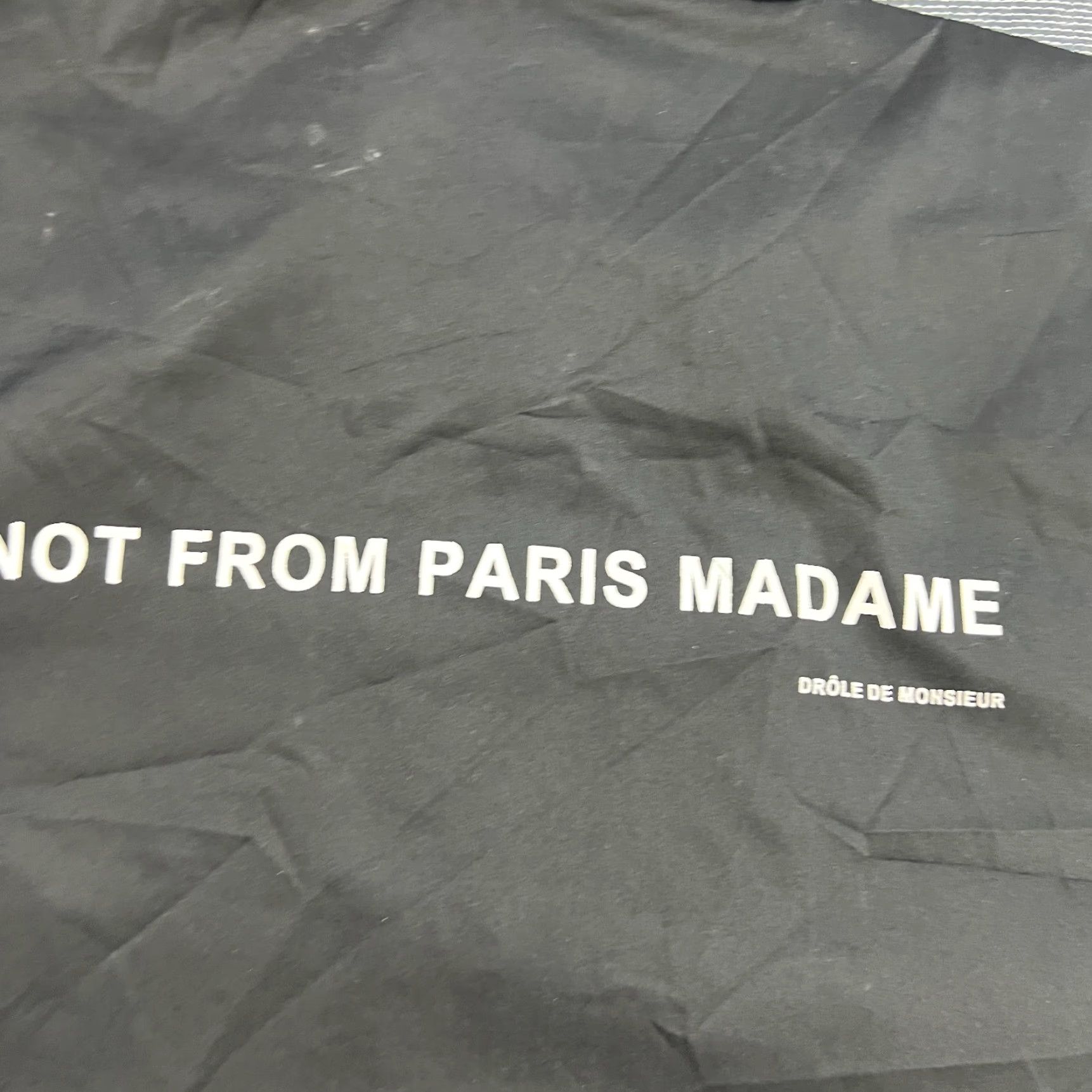 Vintage drole de monsieur Mens jacket Medium Black NFPM Not from Pari Madame Jacket Size US M / EU 48-50 / 2 - 5 Thumbnail