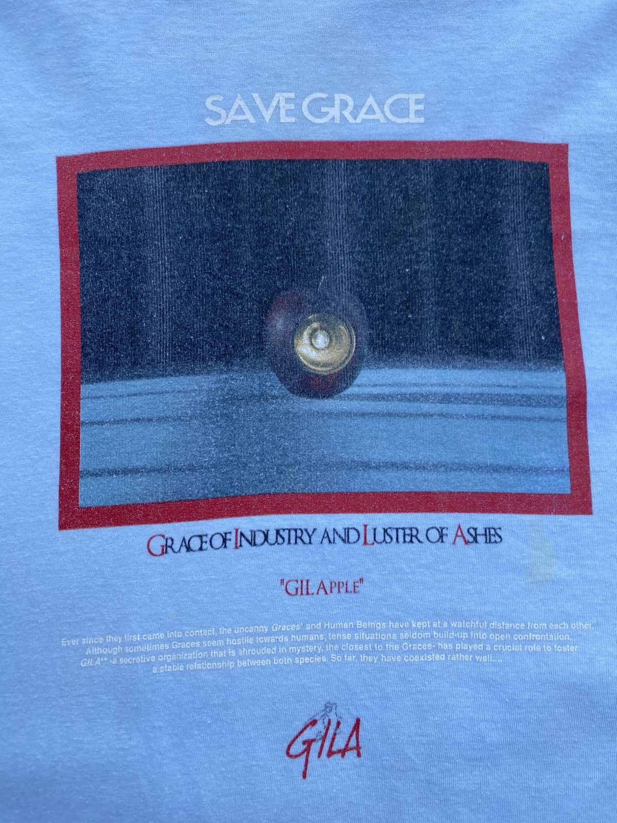 Undercover Rare UNDERCOVER for rebels Save Grace "GIL APPLE" GILA Tee Size US M / EU 48-50 / 2 - 9 Thumbnail